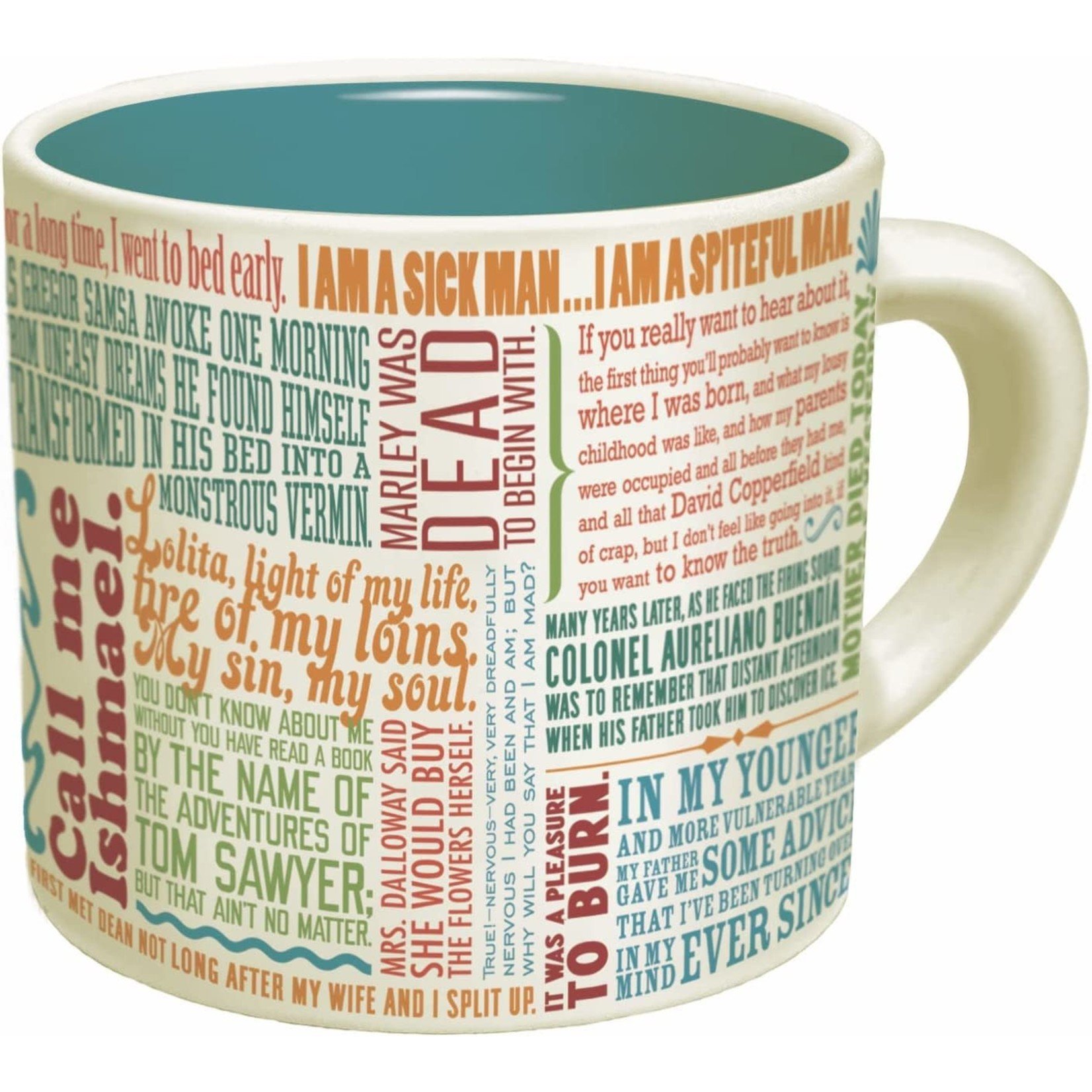 First Lines Literature Mug