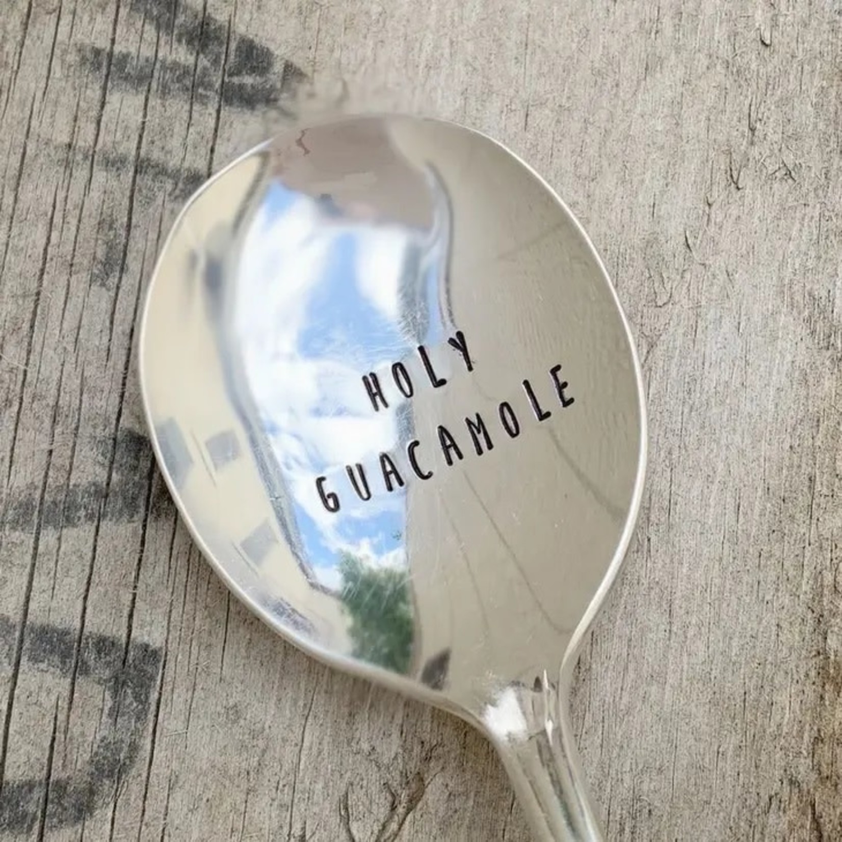 Holy Guacamole Round Spoon