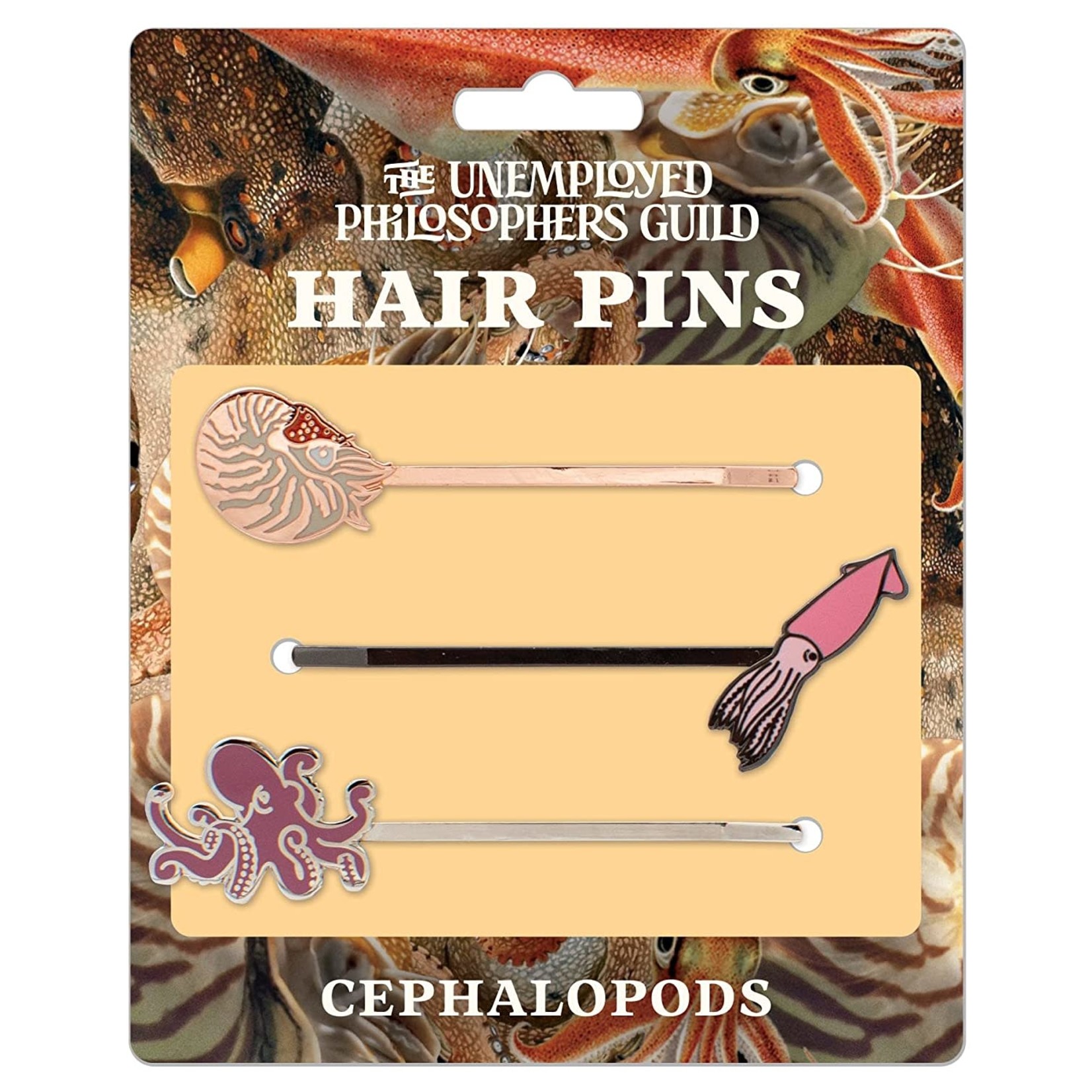 The Unemployed Philosophers Guild Hair Pins: Cephalopods