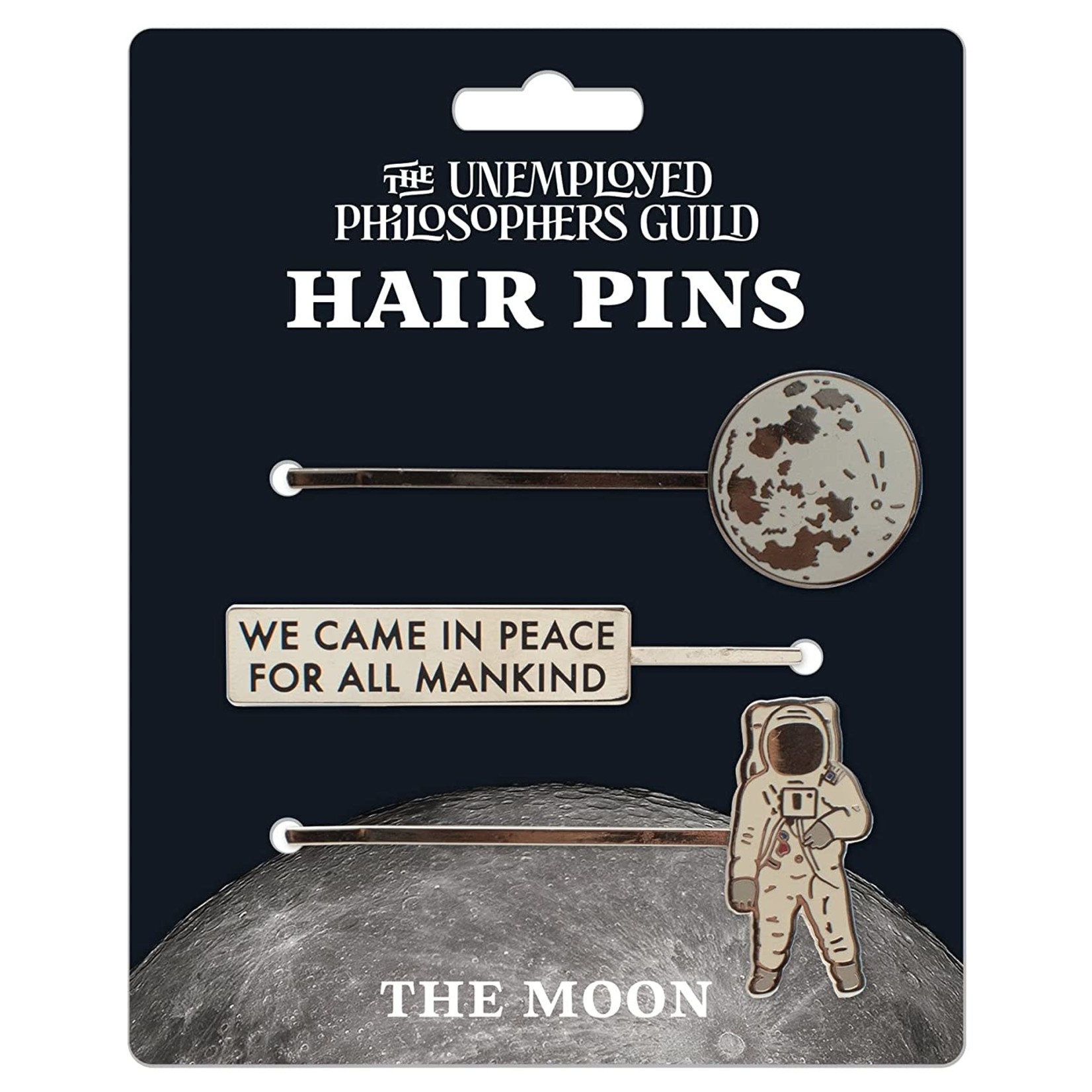 The Unemployed Philosophers Guild Hair Pins: The Moon