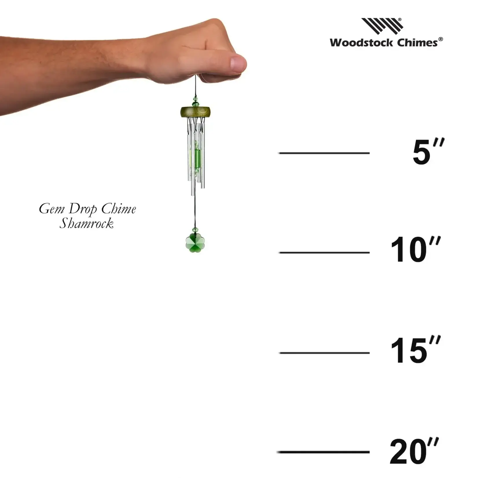Gem Drop Chime - Shamrock