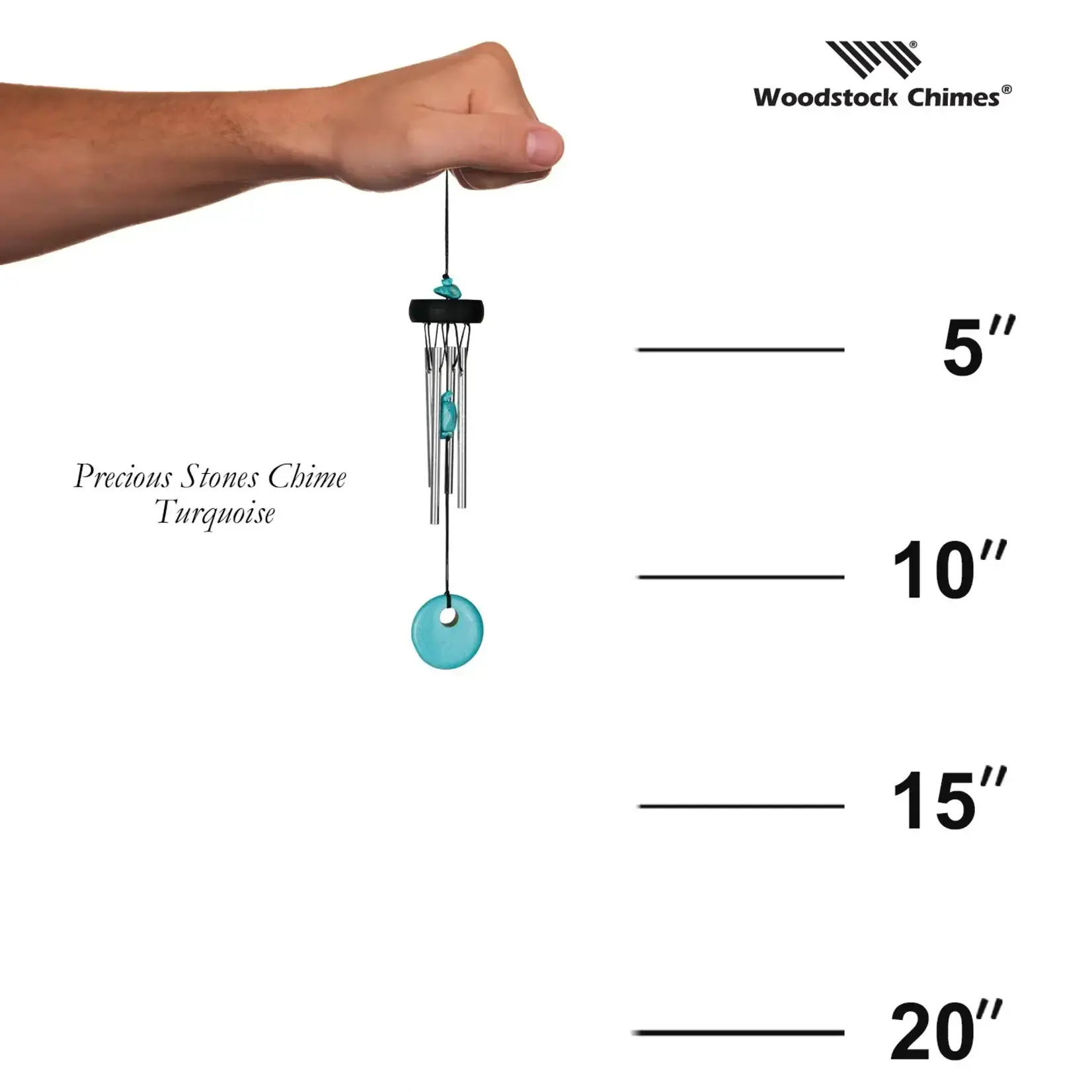 Precious Stones Chime - Turquoise
