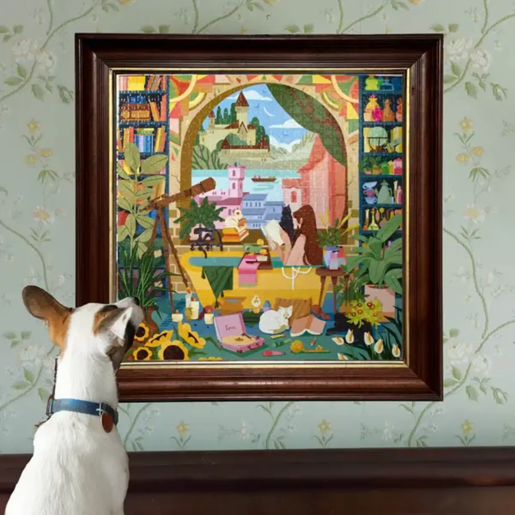 eeboo Reading & Relaxing 1000 Piece Puzzle (O/P)