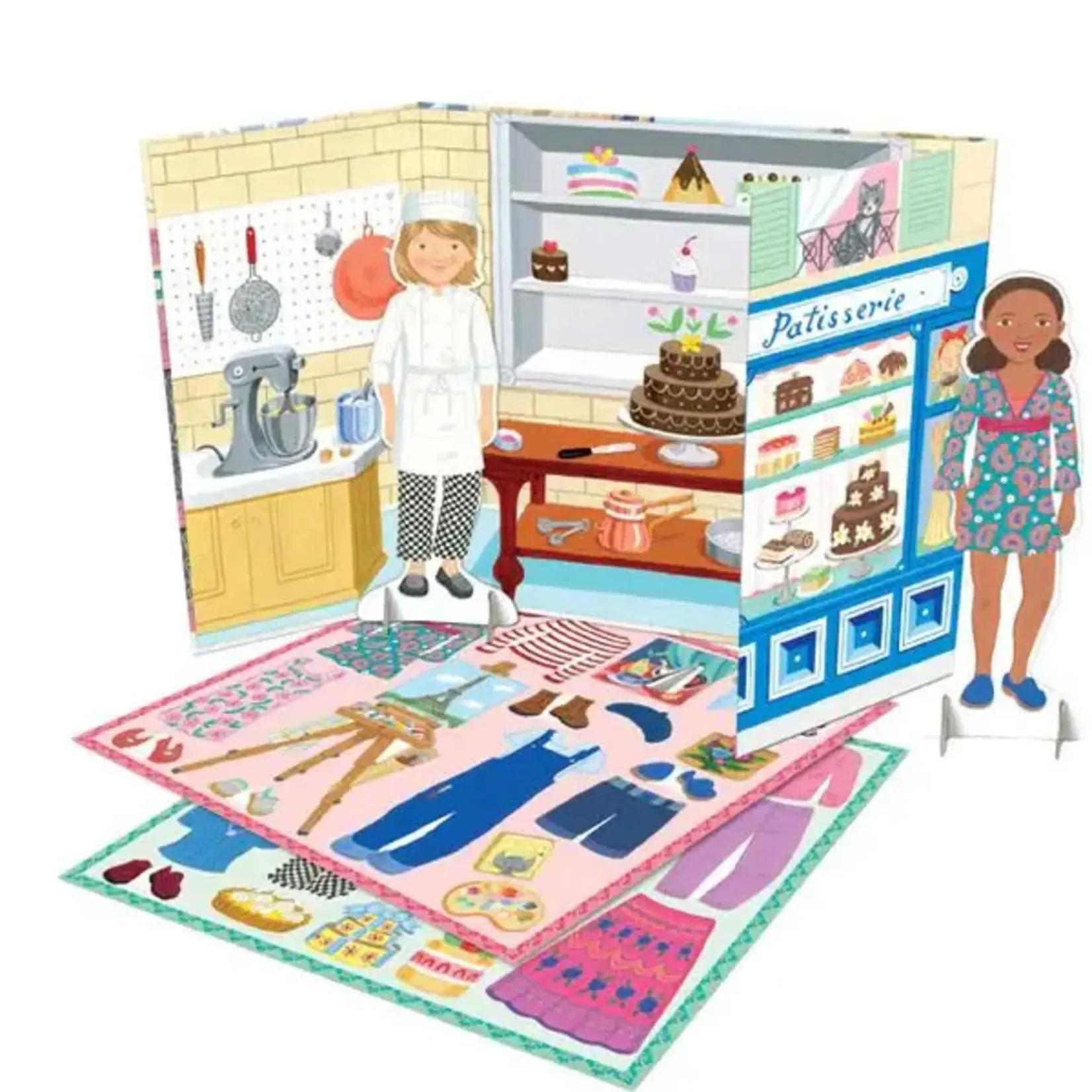 eeboo Paper Dolls A Day in Paris (2ED)
