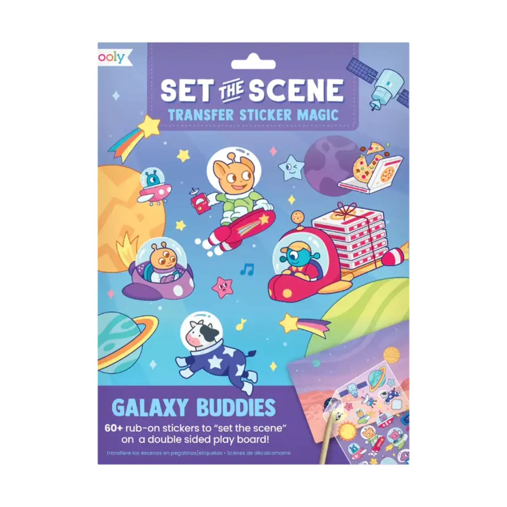 Set The Scene Transfer Stickers Magic - Galaxy Buddies