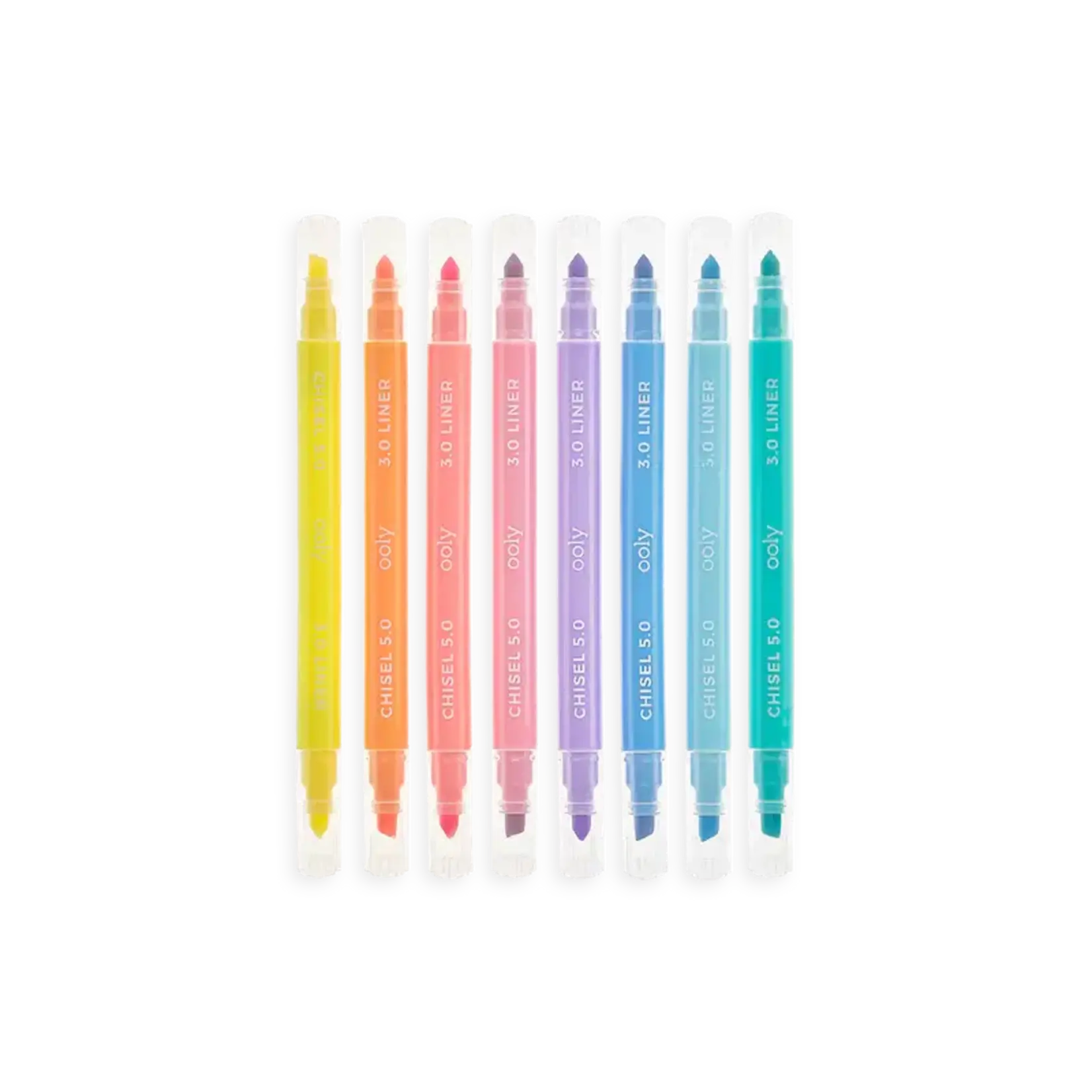 OOLY Pastel Liners Markers - Set of 8
