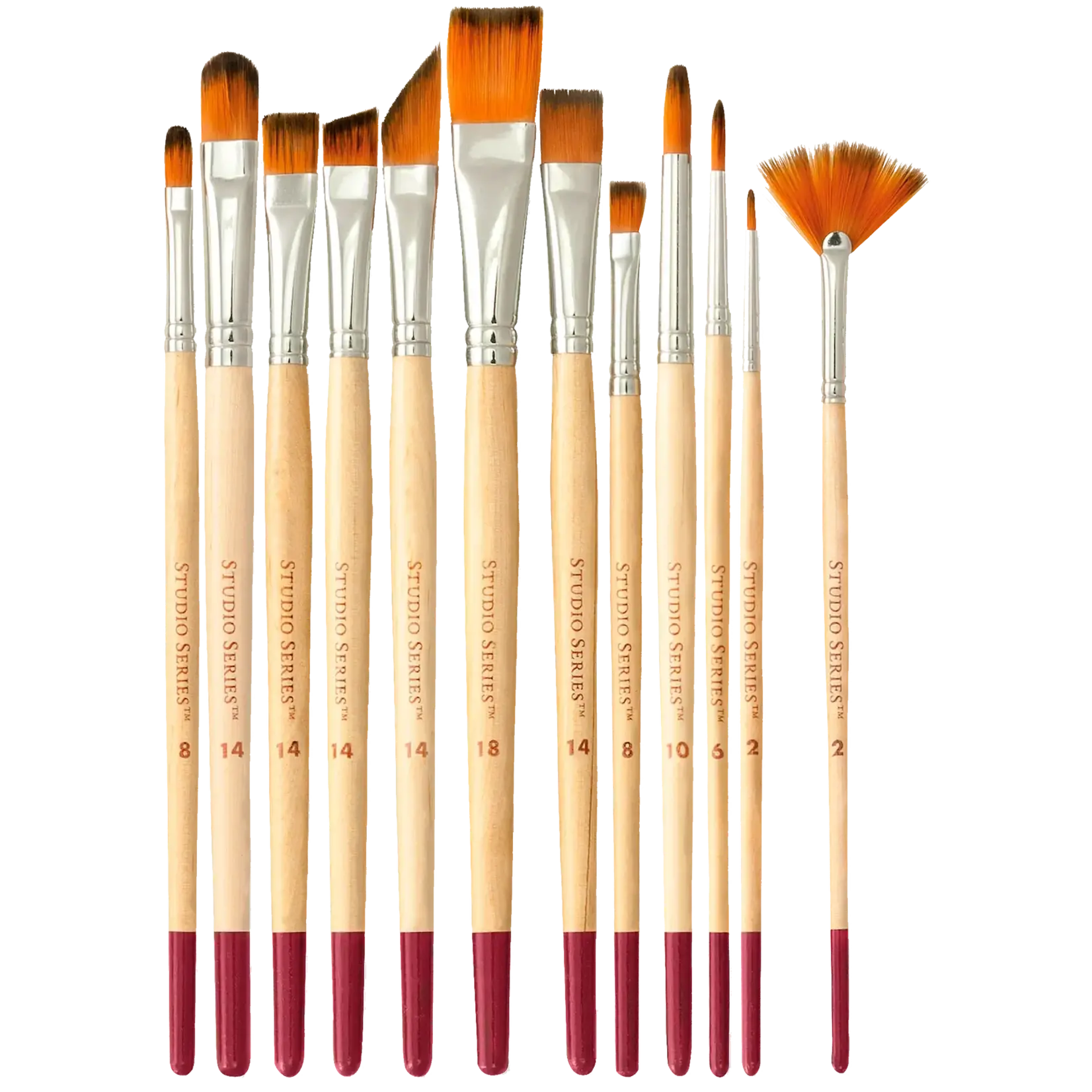 Peter Pauper Press Studio Series Artist's Paintbrush Set