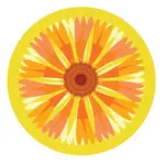 Helenium, Extra Large Table Mat (280mm)