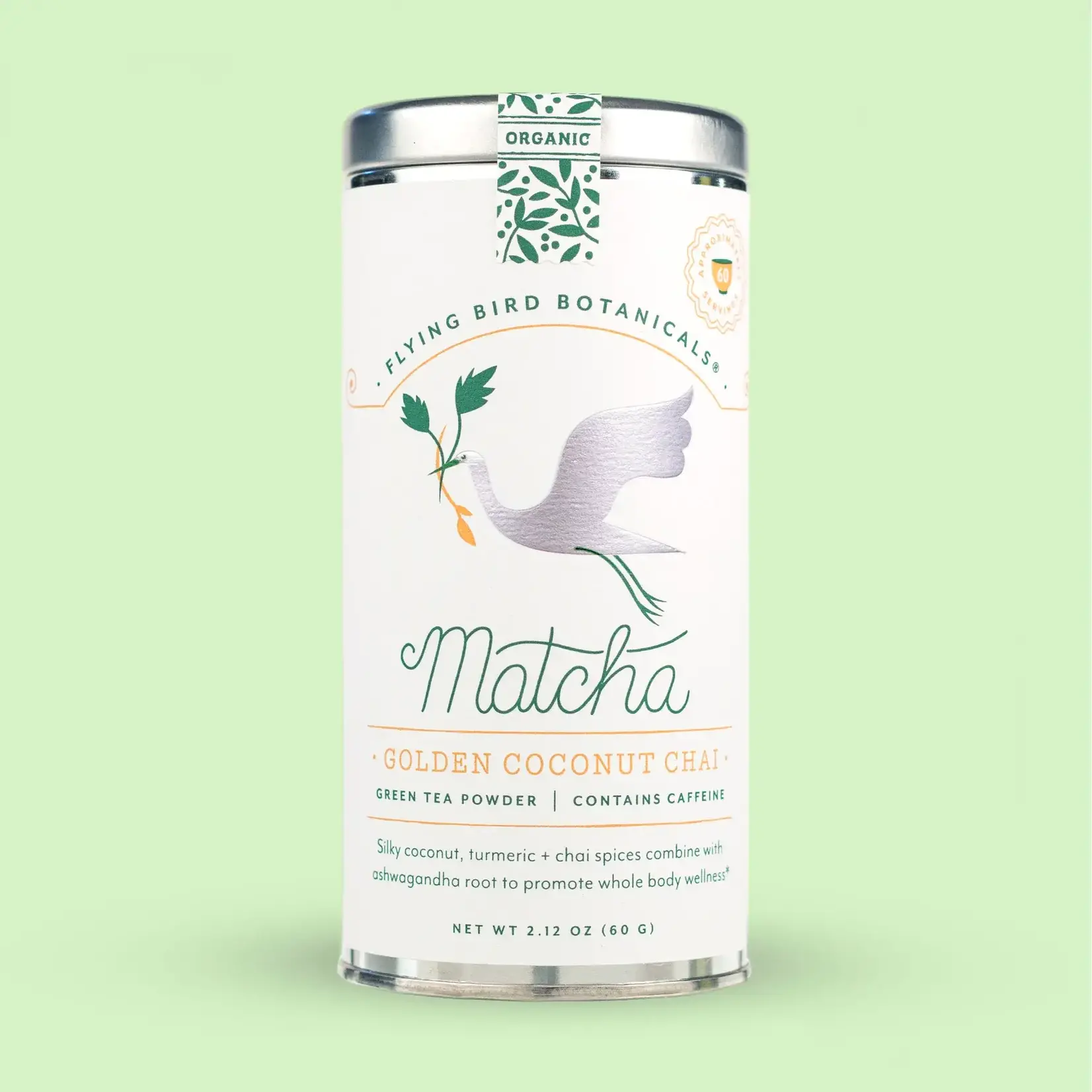Golden Coconut Chai Matcha - Loose Tea Tin