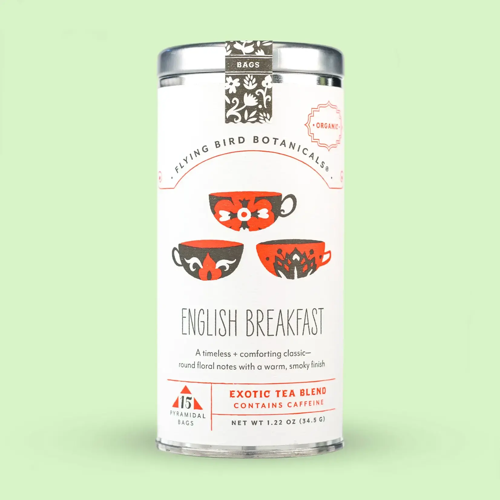 English Breakfast - 15 Tea Bag Tin