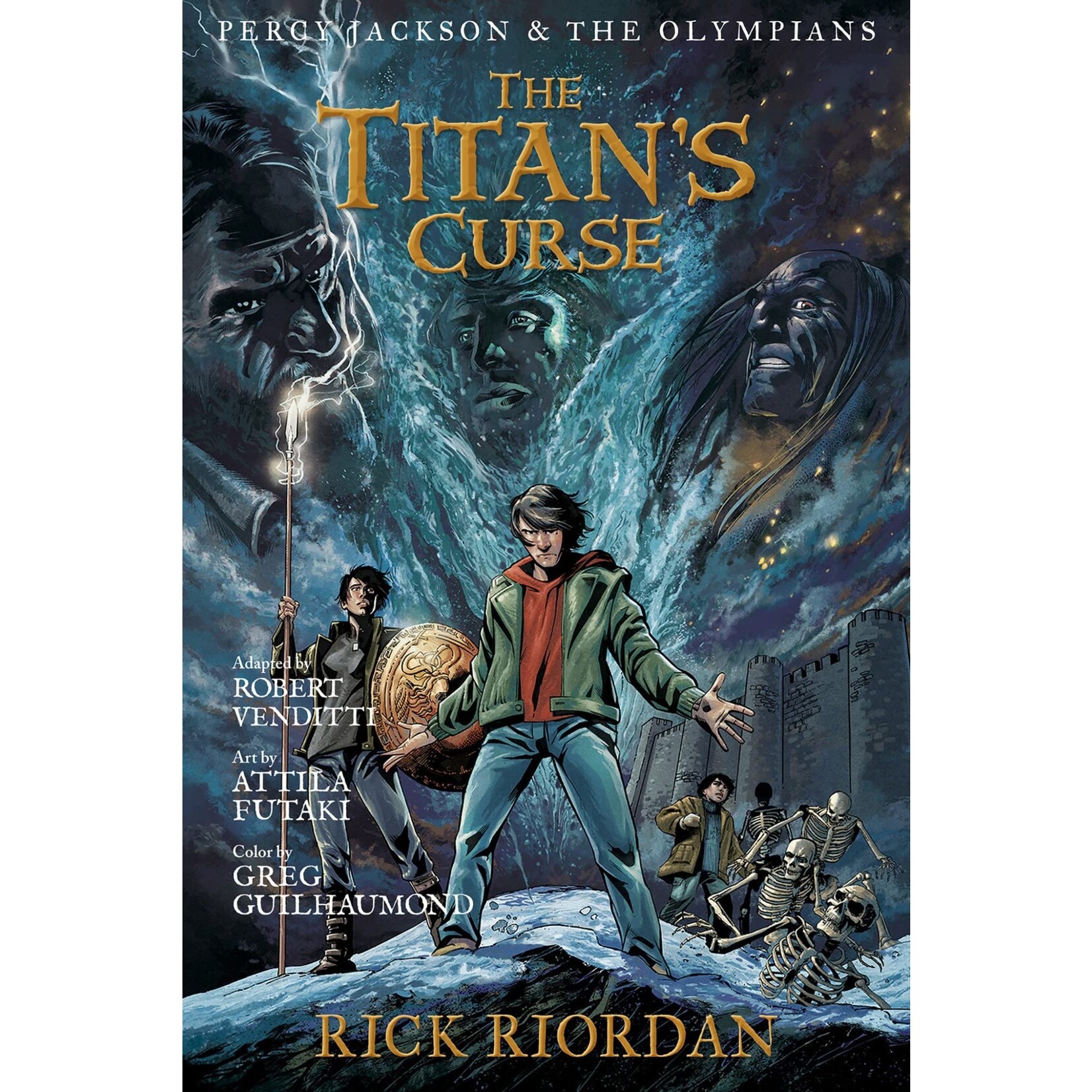 The Lightning Thief: The Graphic Novel (Percy Jackson & the Olympians, Book  1)