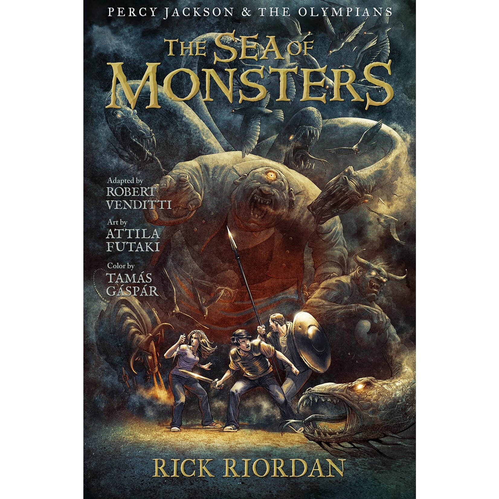 The Sea of Monsters: The Graphic Novel (Percy Jackson #2)