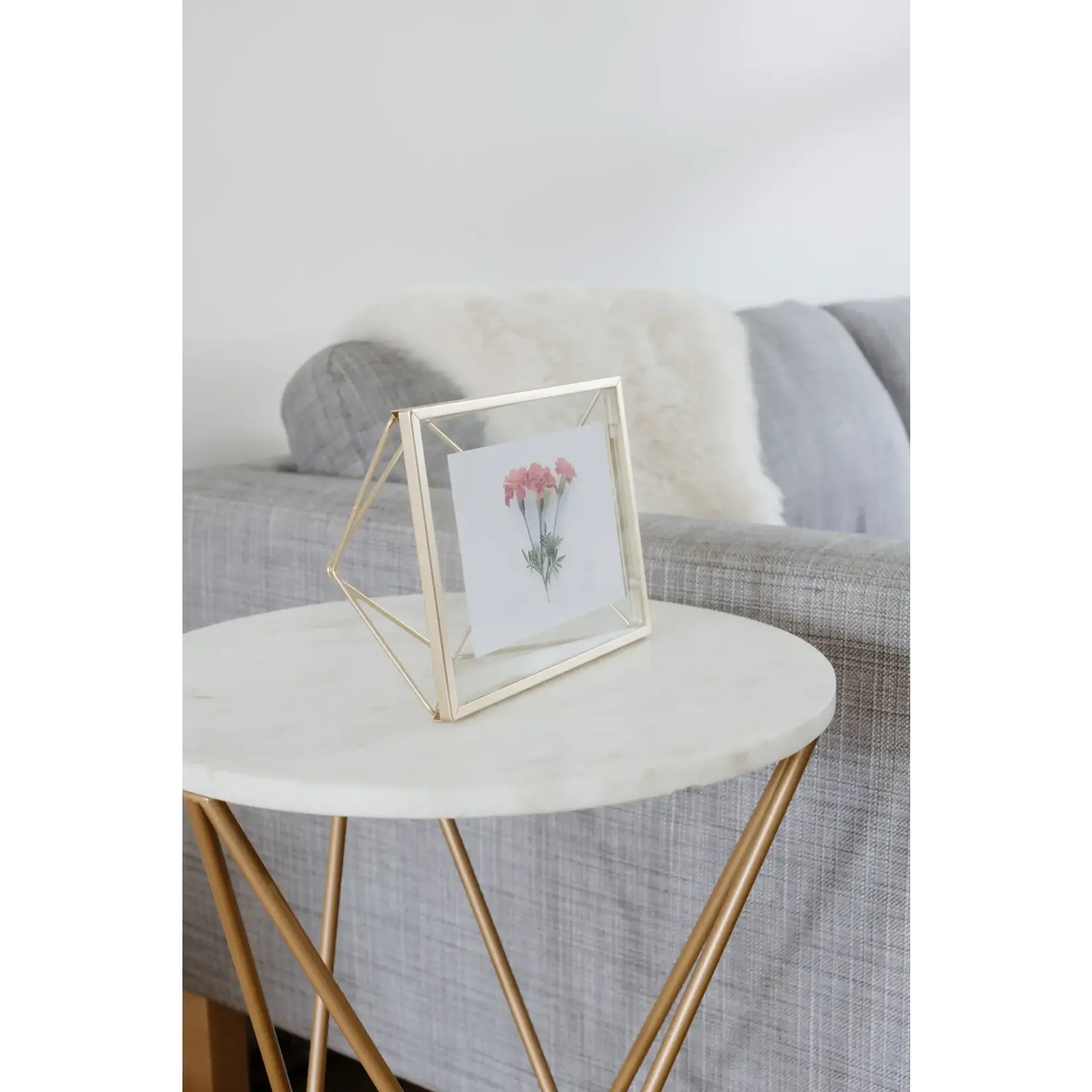 PRISMA PHOTO DISPLAY 4X6 MATTE BRASS