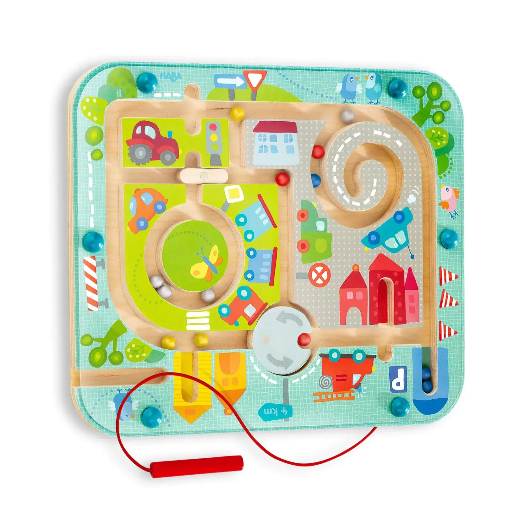 Magnetic Game Town Maze