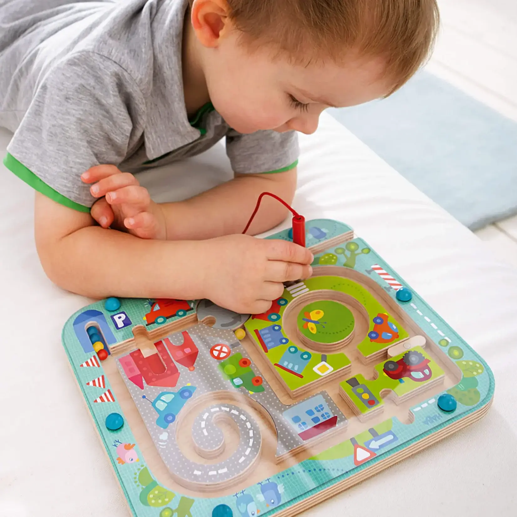 Magnetic Game Town Maze