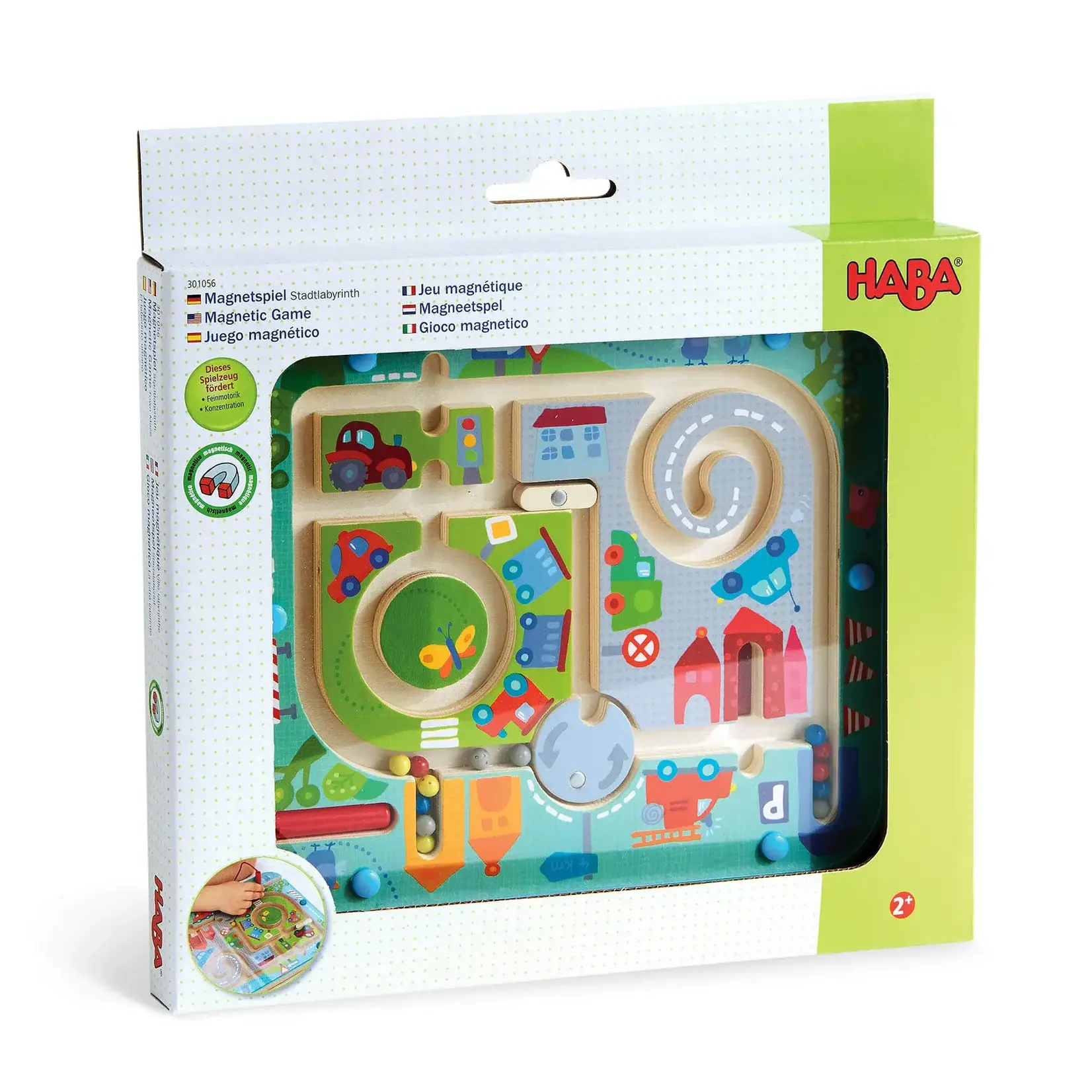 Magnetic Game Town Maze