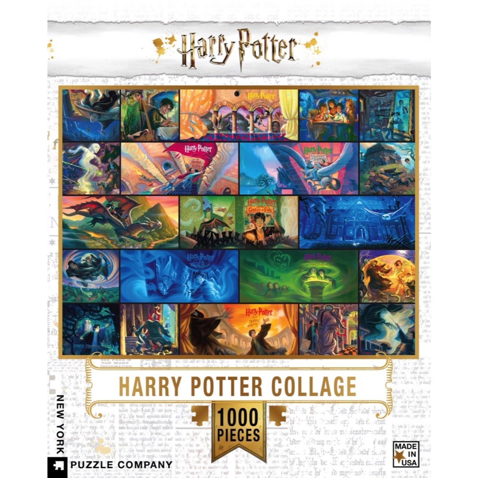 Harry Potter Collage - Harry Potter 1000pc Puzzle