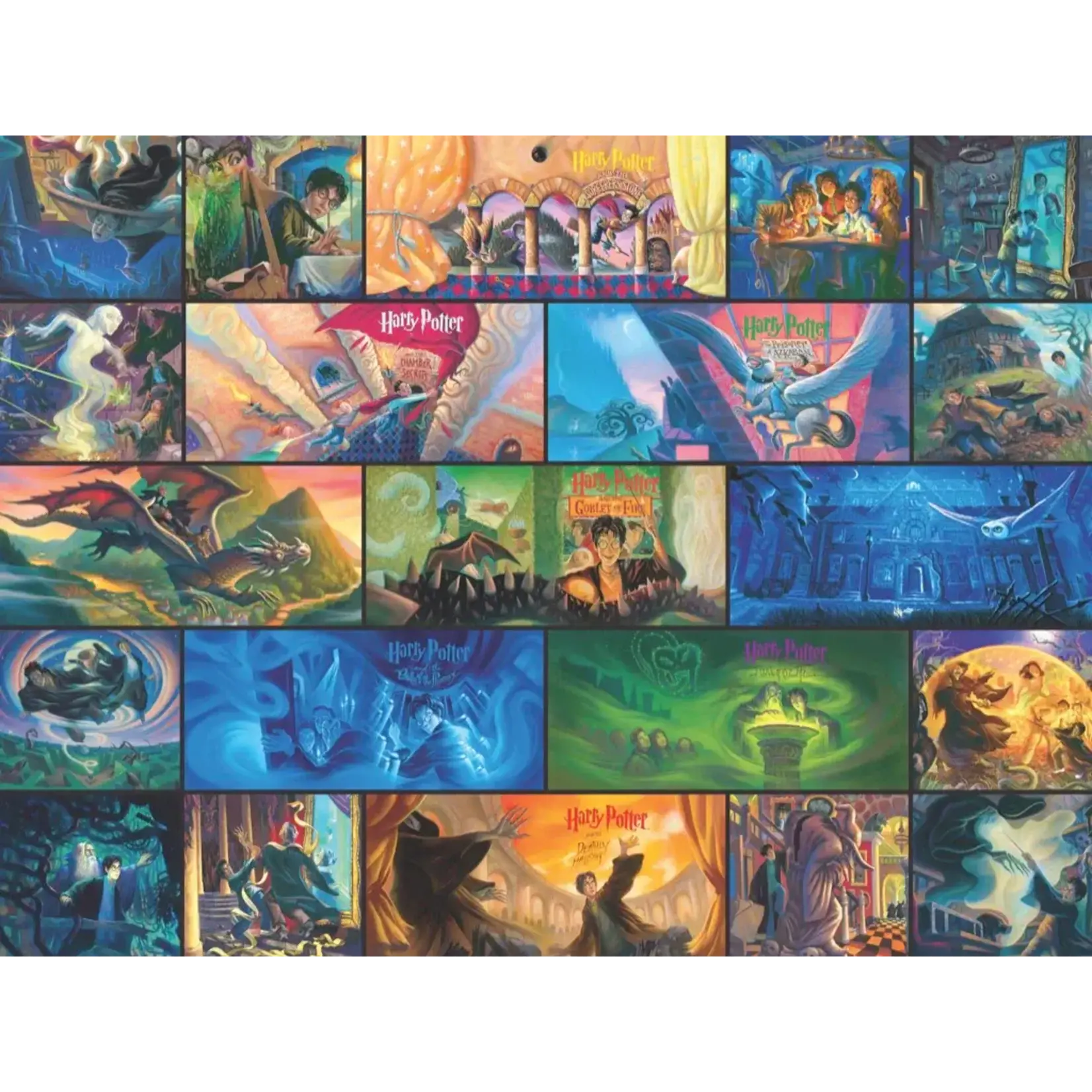 Harry Potter Collage - Harry Potter 1000pc Puzzle