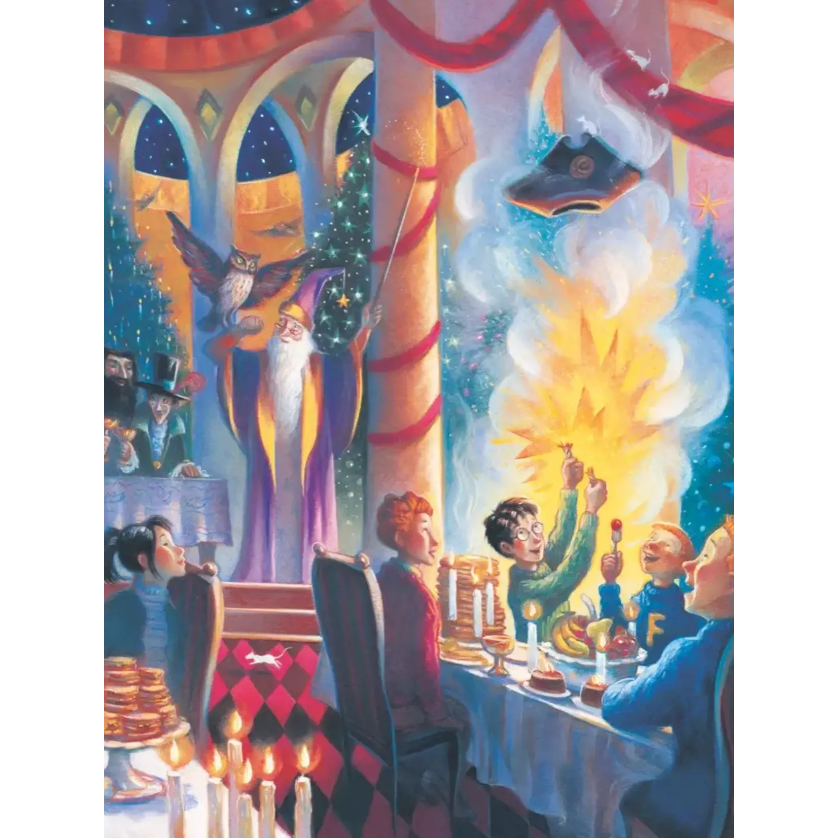 Christmas at Hogwarts - Harry Potter 1000pc Puzzle