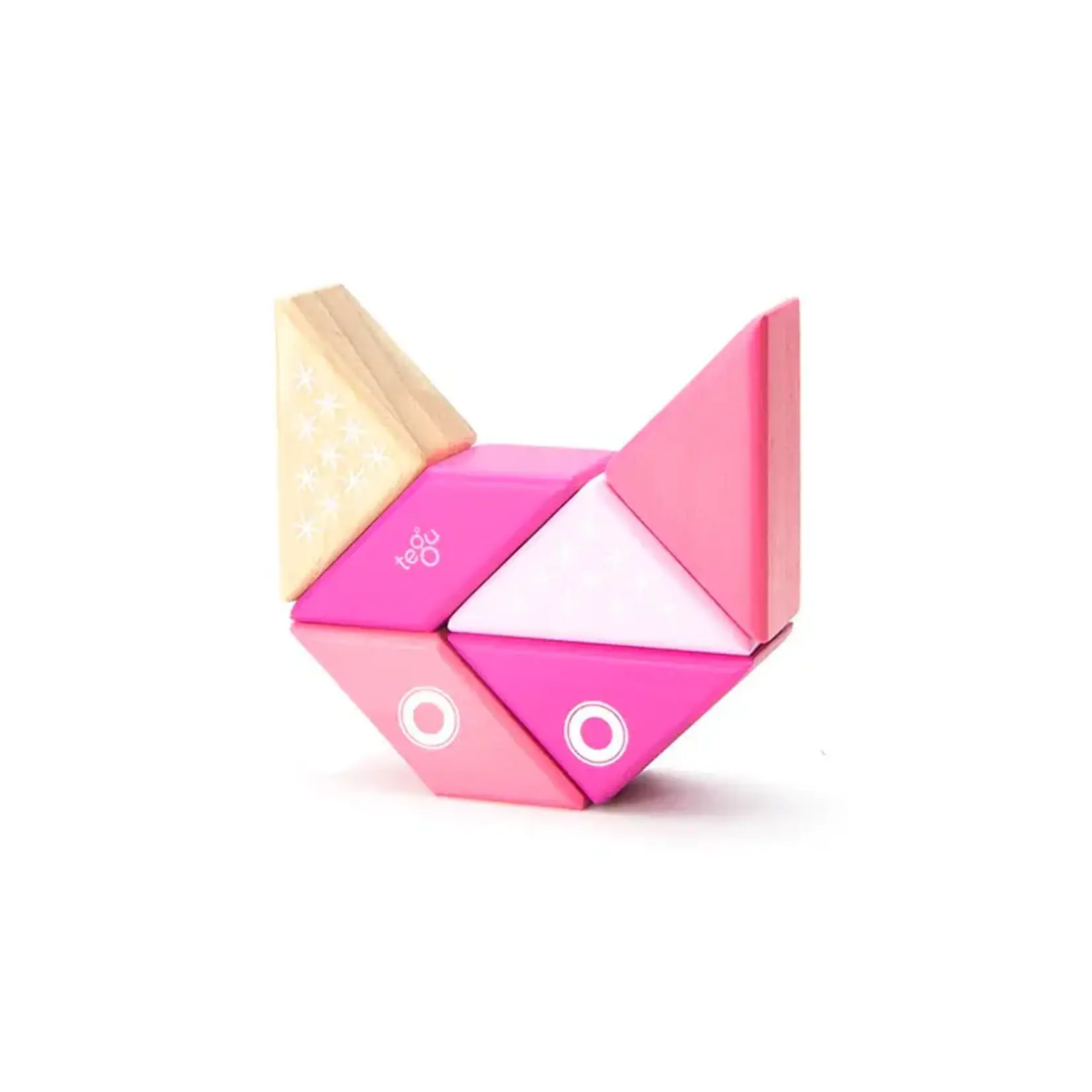 Travel Pals - Kitty Magnetic Wooden Blocks 0+