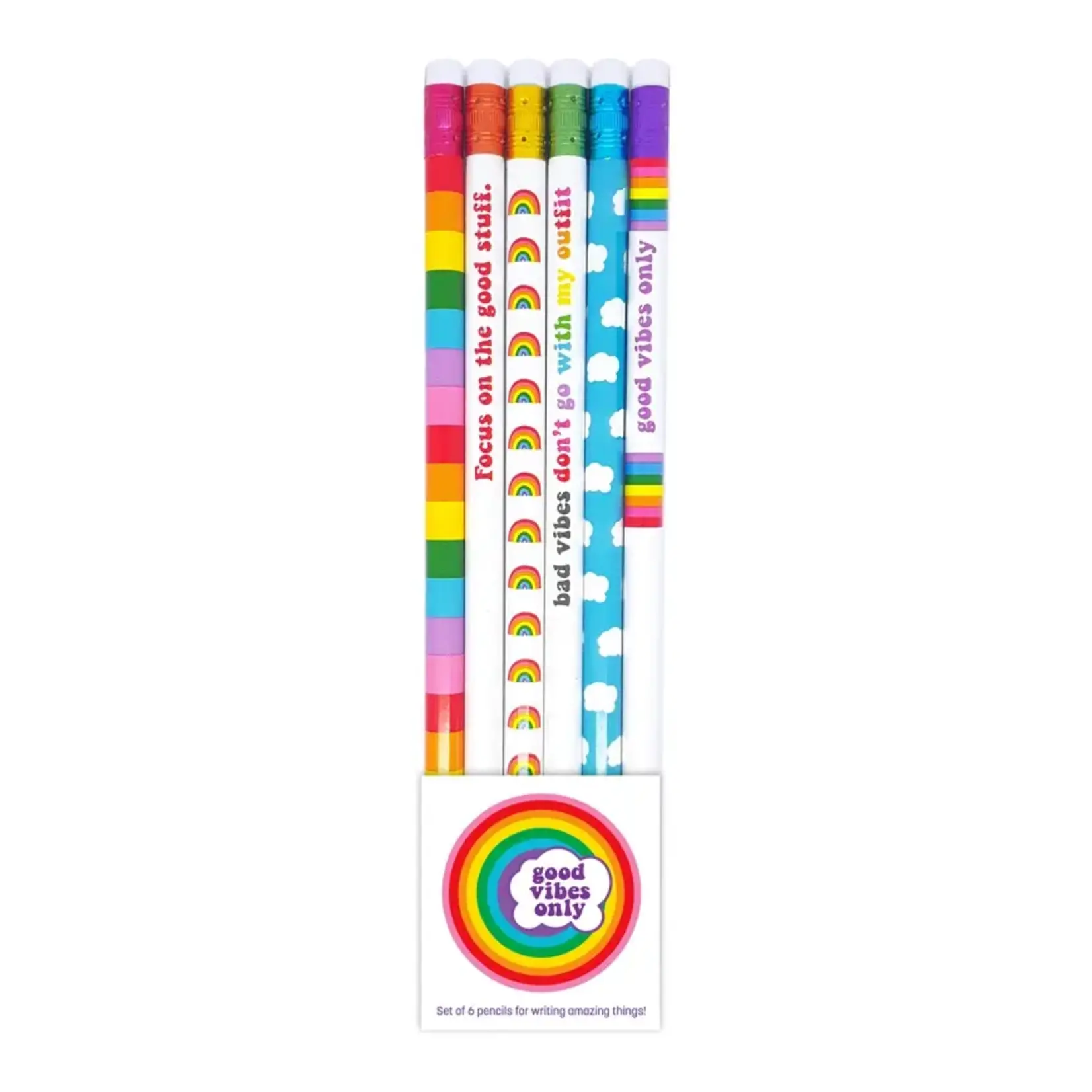 GOOD VIBES ONLY PENCIL SET