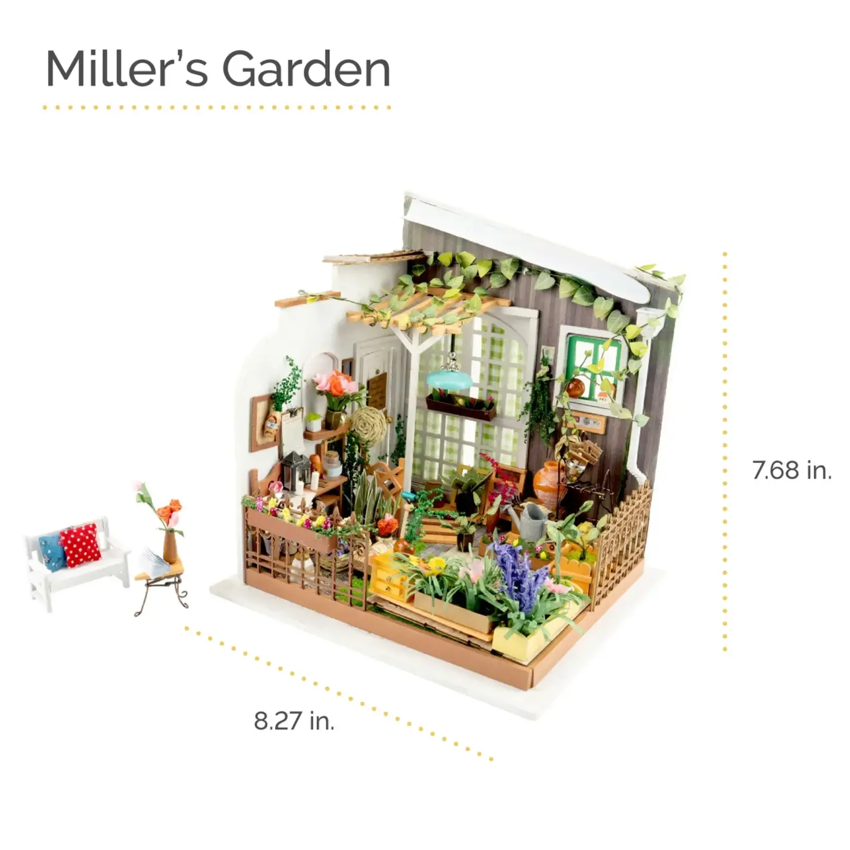 DG108, DIY Miniature House Kit: Miller's Garden