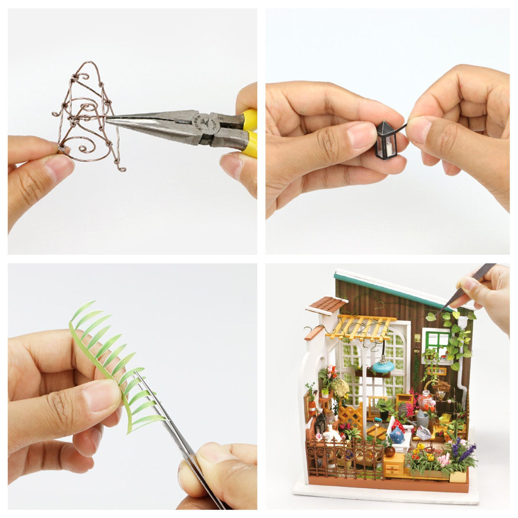 DG108, DIY Miniature House Kit: Miller's Garden