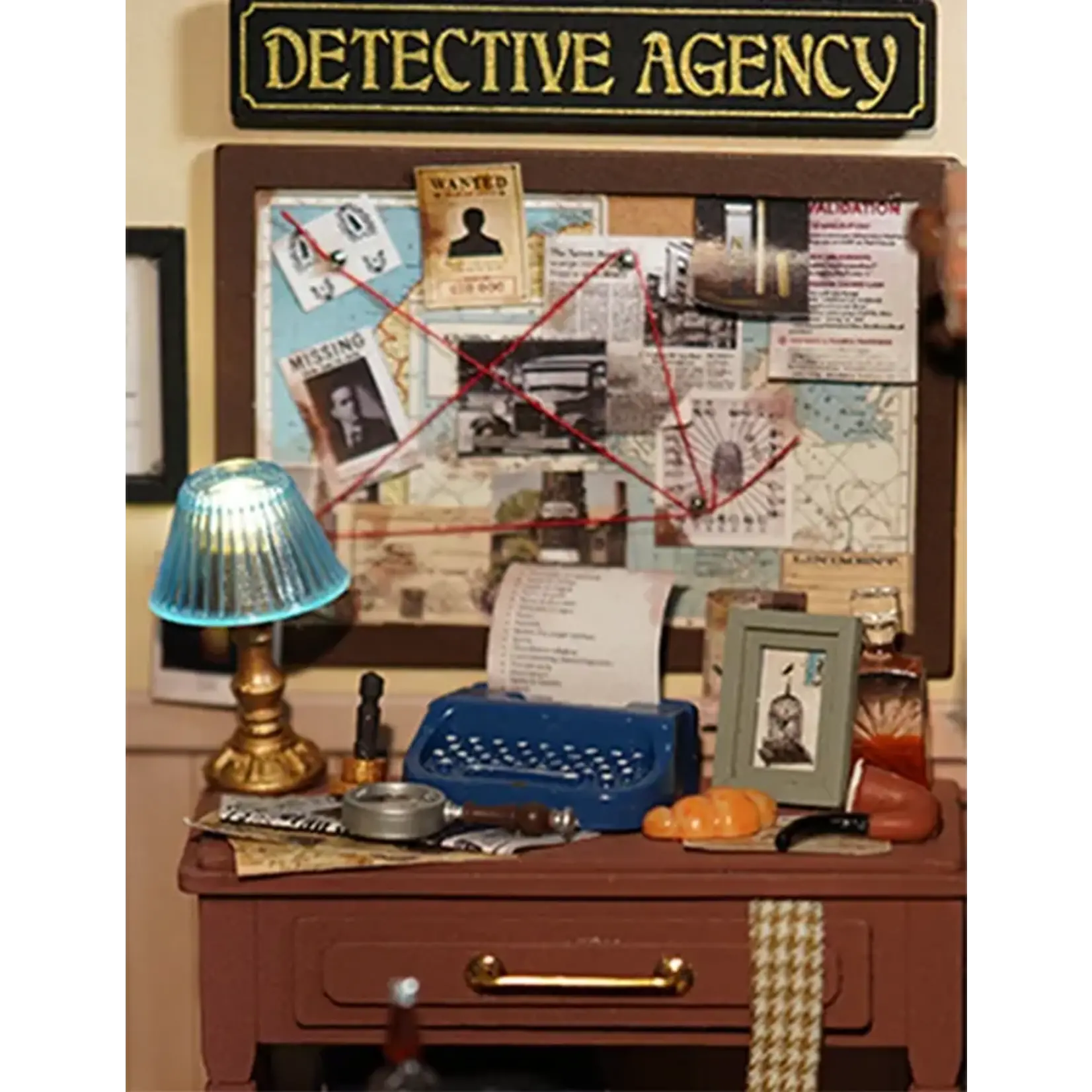 Hands Craft DG156, DIY Miniature House Kit: Alice's Tea Store