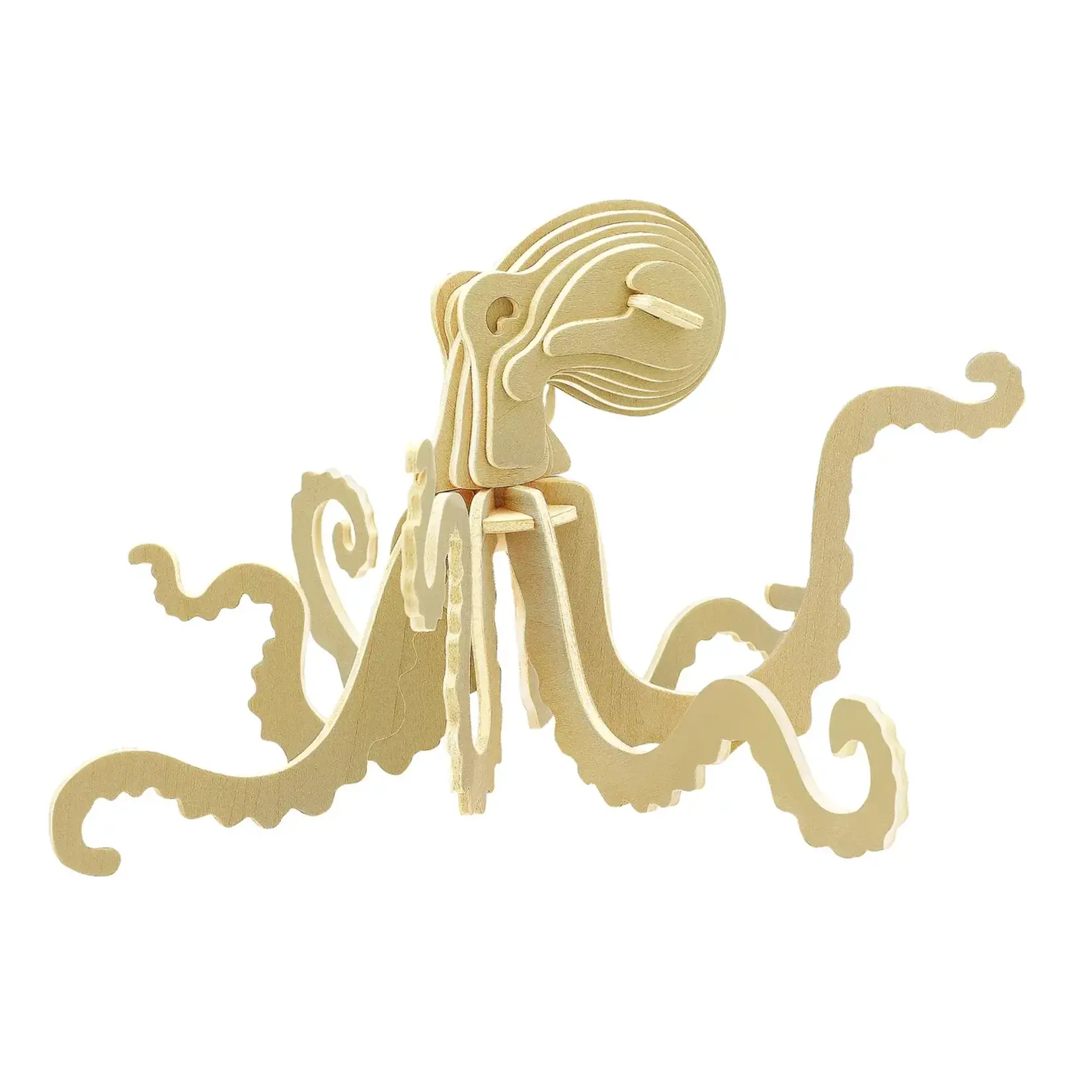 Hands Craft JP2B5, DIY 3D Wooden Puzzle Bundle Pack: Sea Animals