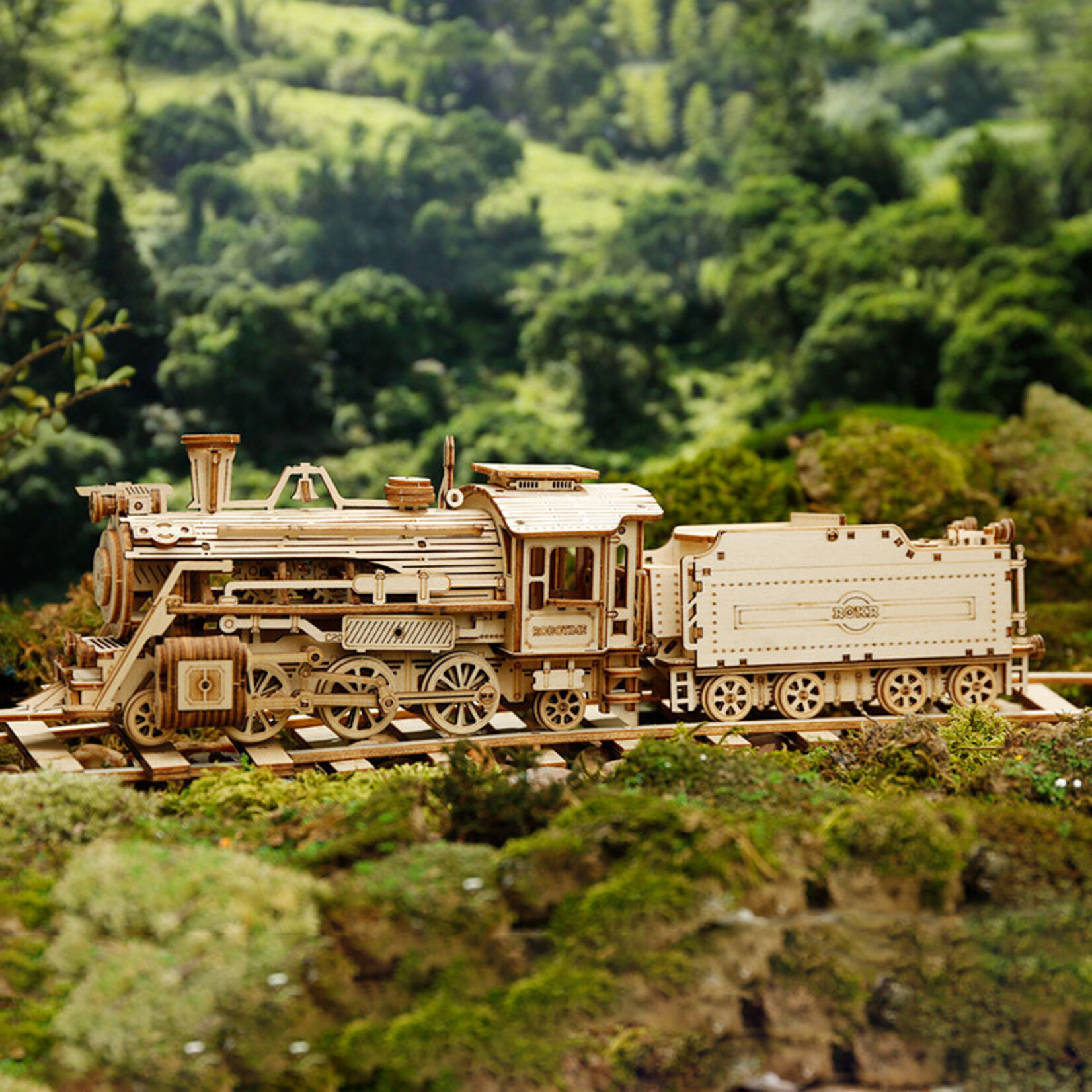 MC501, 3D Wooden Puzzle: Steam Express