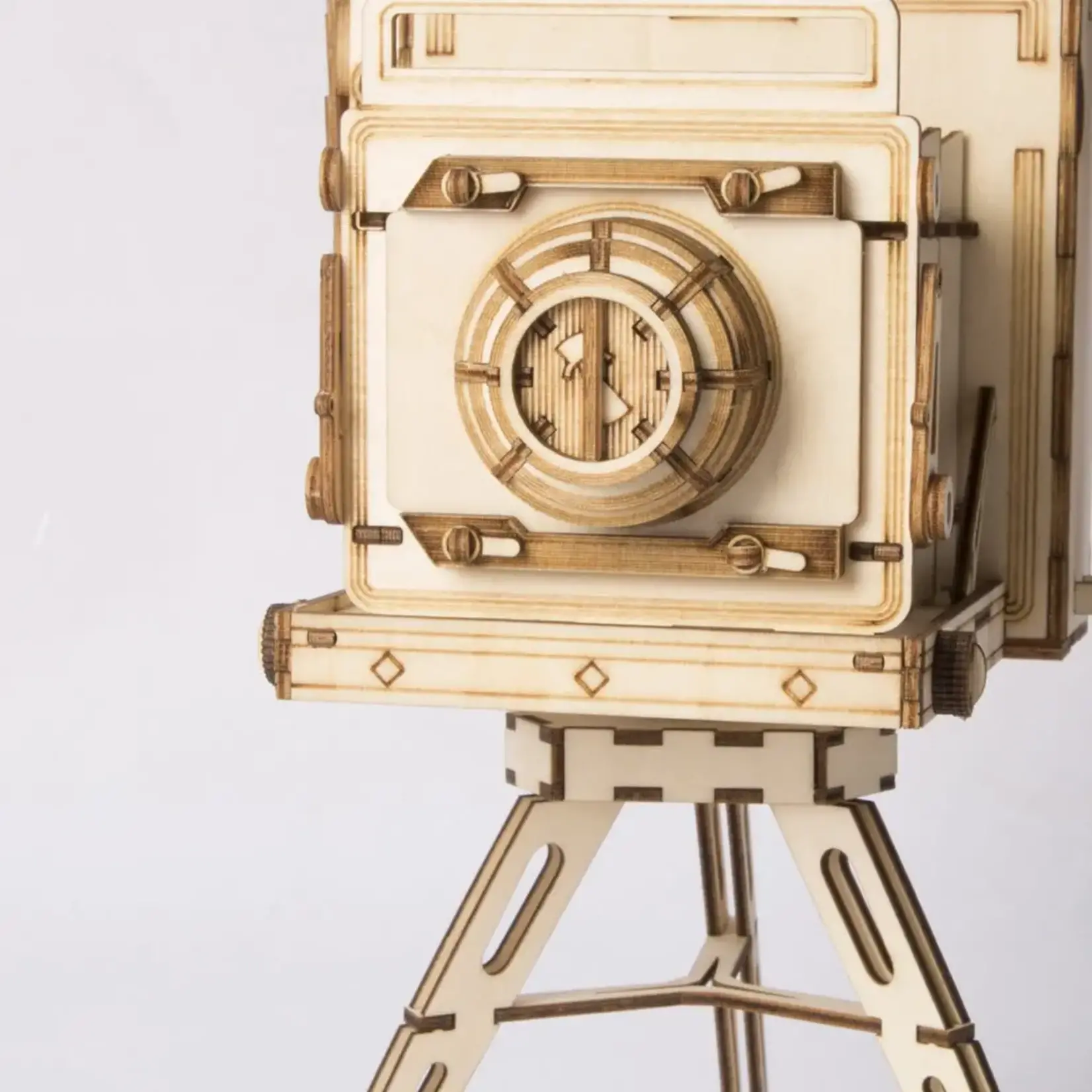 TG403, 3D Wooden Puzzle: Vintage Camera