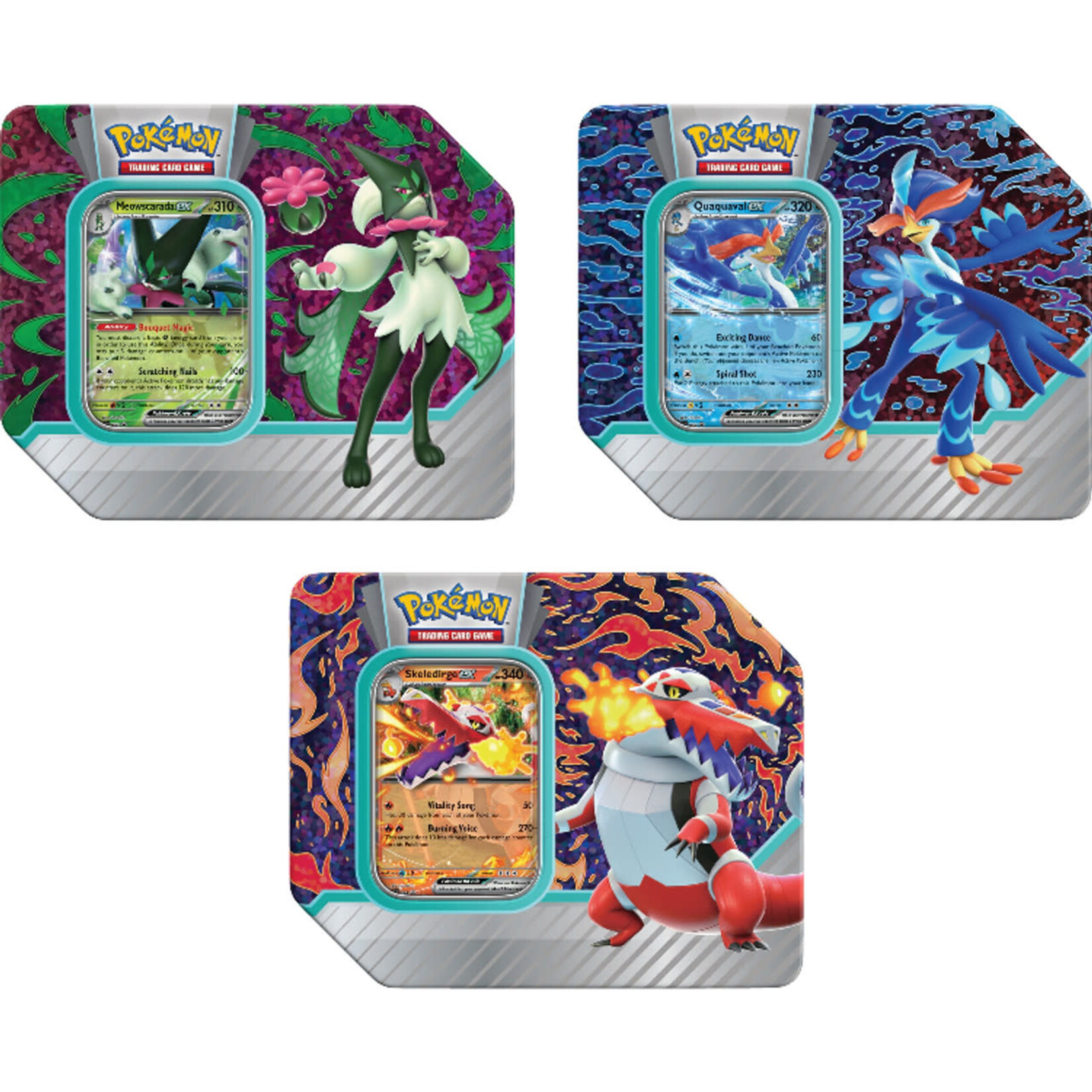 Pokémon TCG Card Tin Lunchbox