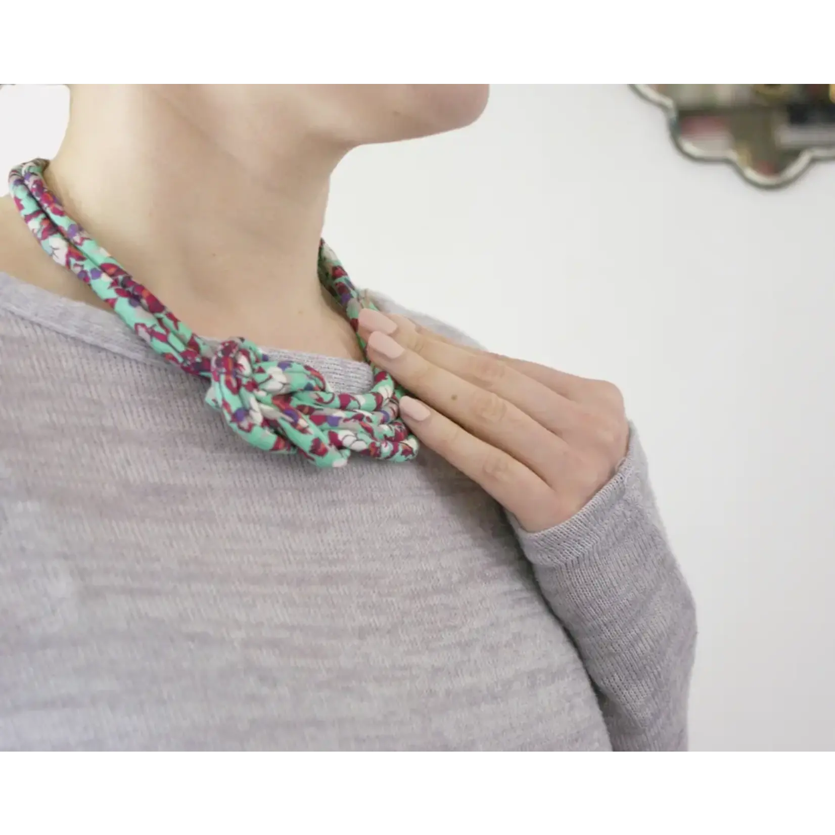 Reef Knot Necklace - Hot House Blooms | Sarah
