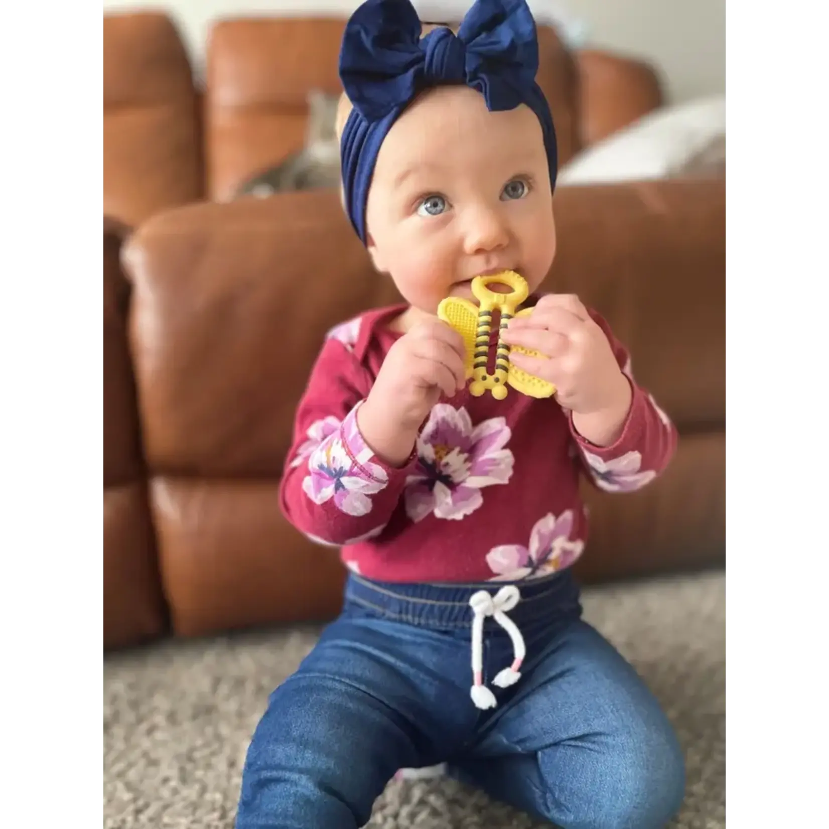 Tooth Brush Teether - Bee