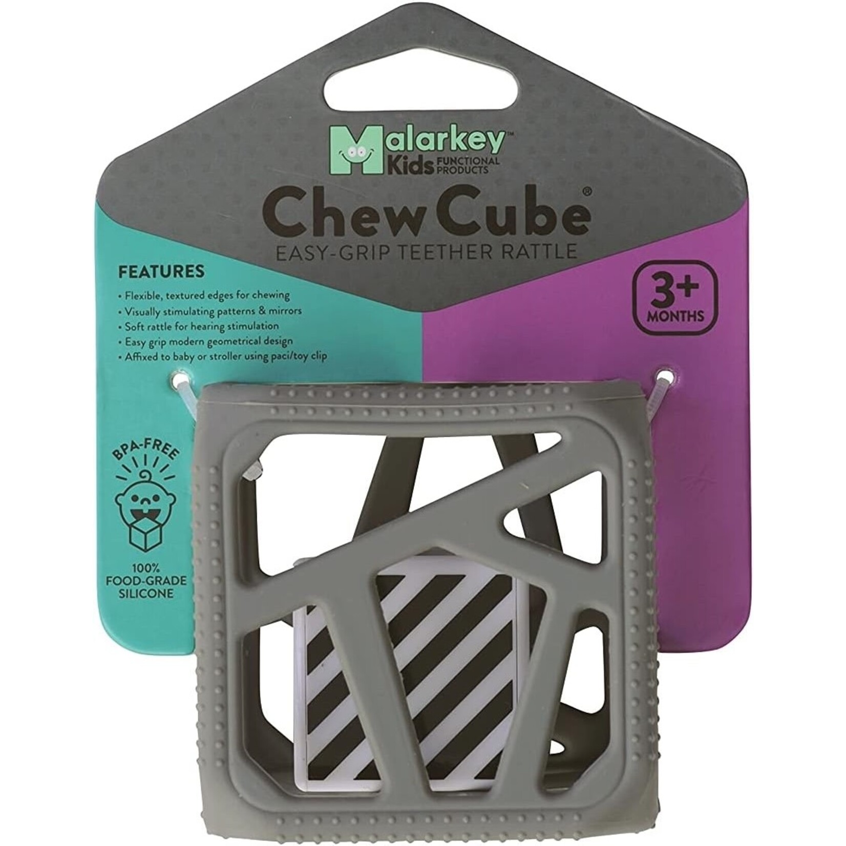 Chew Cube - Dark Grey