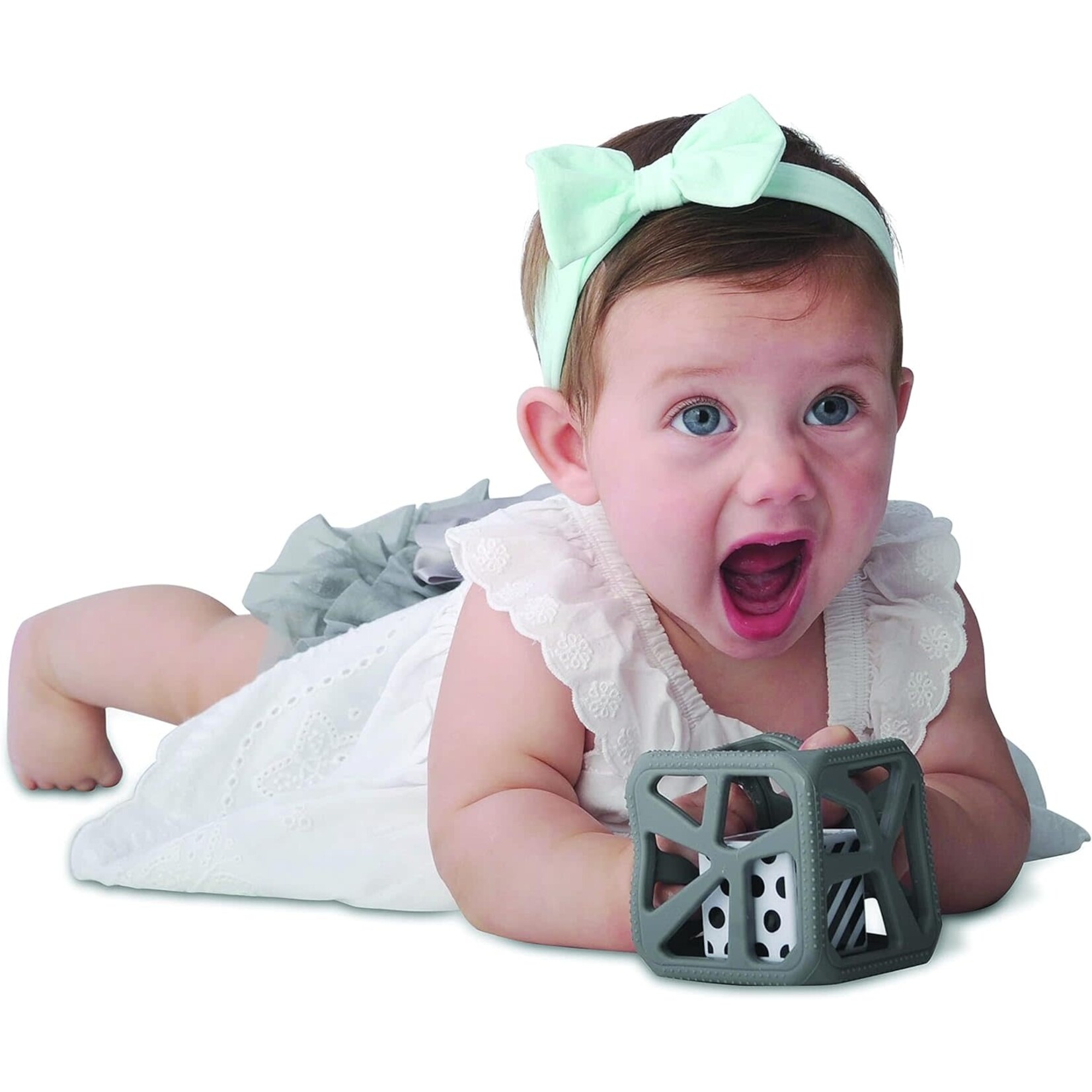 Chew Cube - Peachy Pink