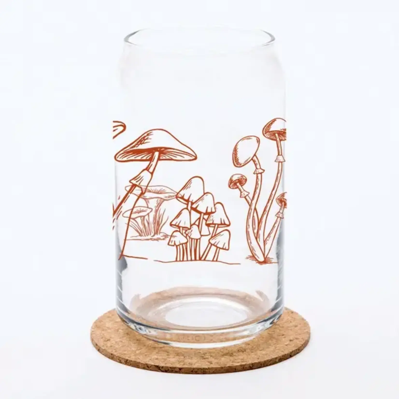 Mushroom Beer Can Glass - Maxima Gift and Book Center