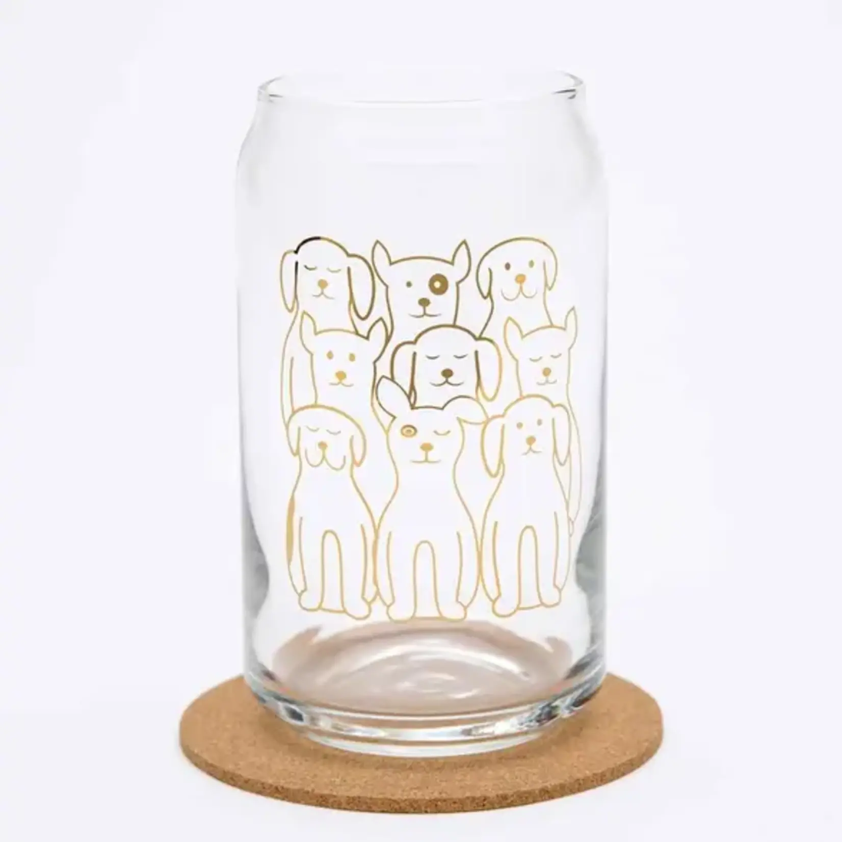 Dog Beer Can Glass - Maxima Gift and Book Center