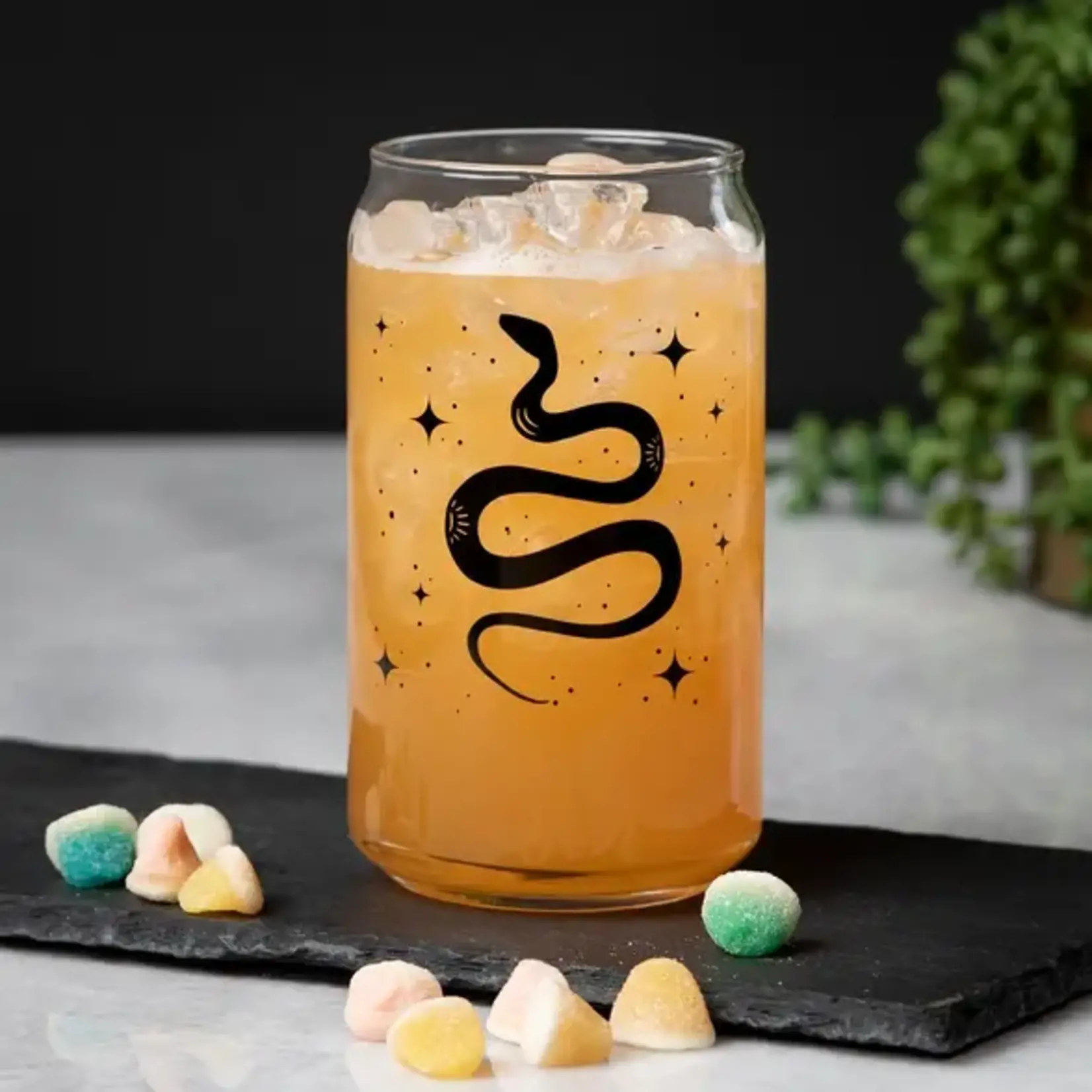 Snake Beer Can Glass - Maxima Gift and Book Center
