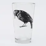 Crow Pint Glass