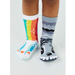 Pals Socks - Rainbowface & Mr. Gray, Ages 4-8