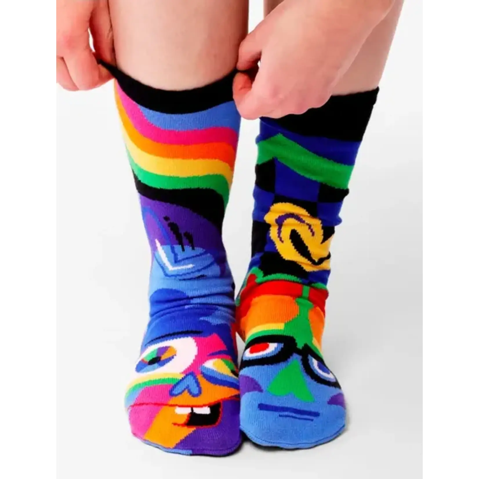 Pals Socks - Silly & Serious, Adult 13+