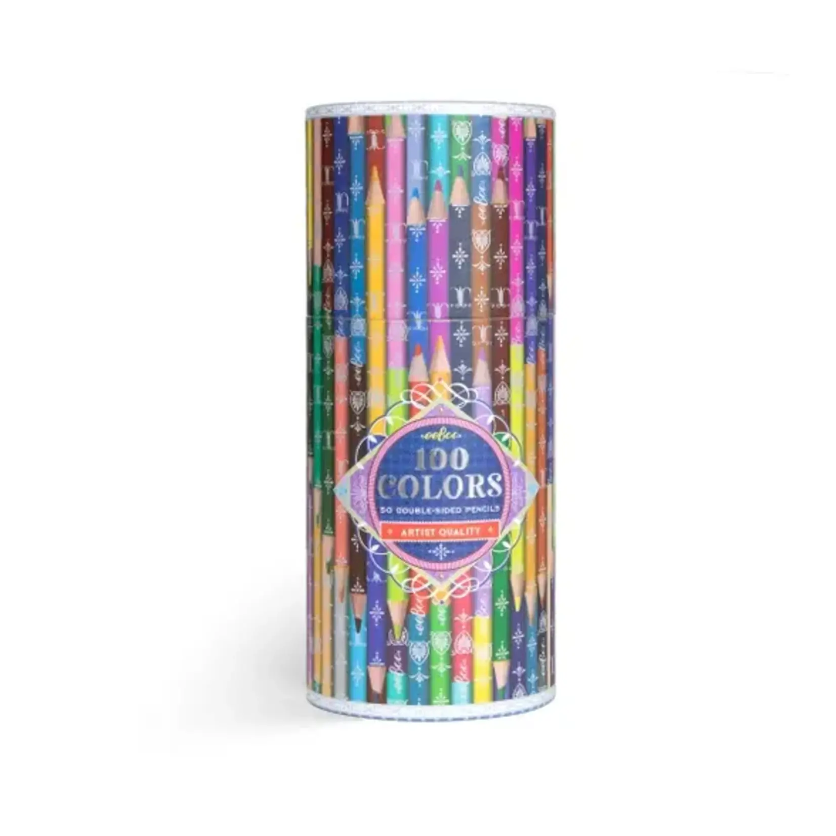 100 Colors 50 Double-Sided Pencils
