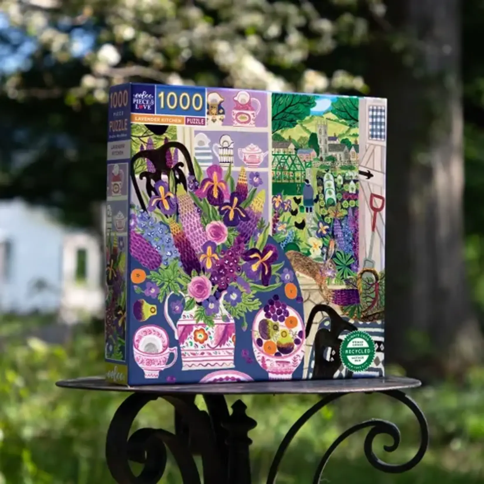 eeboo Lavender Kitchen 1000 Piece Puzzle