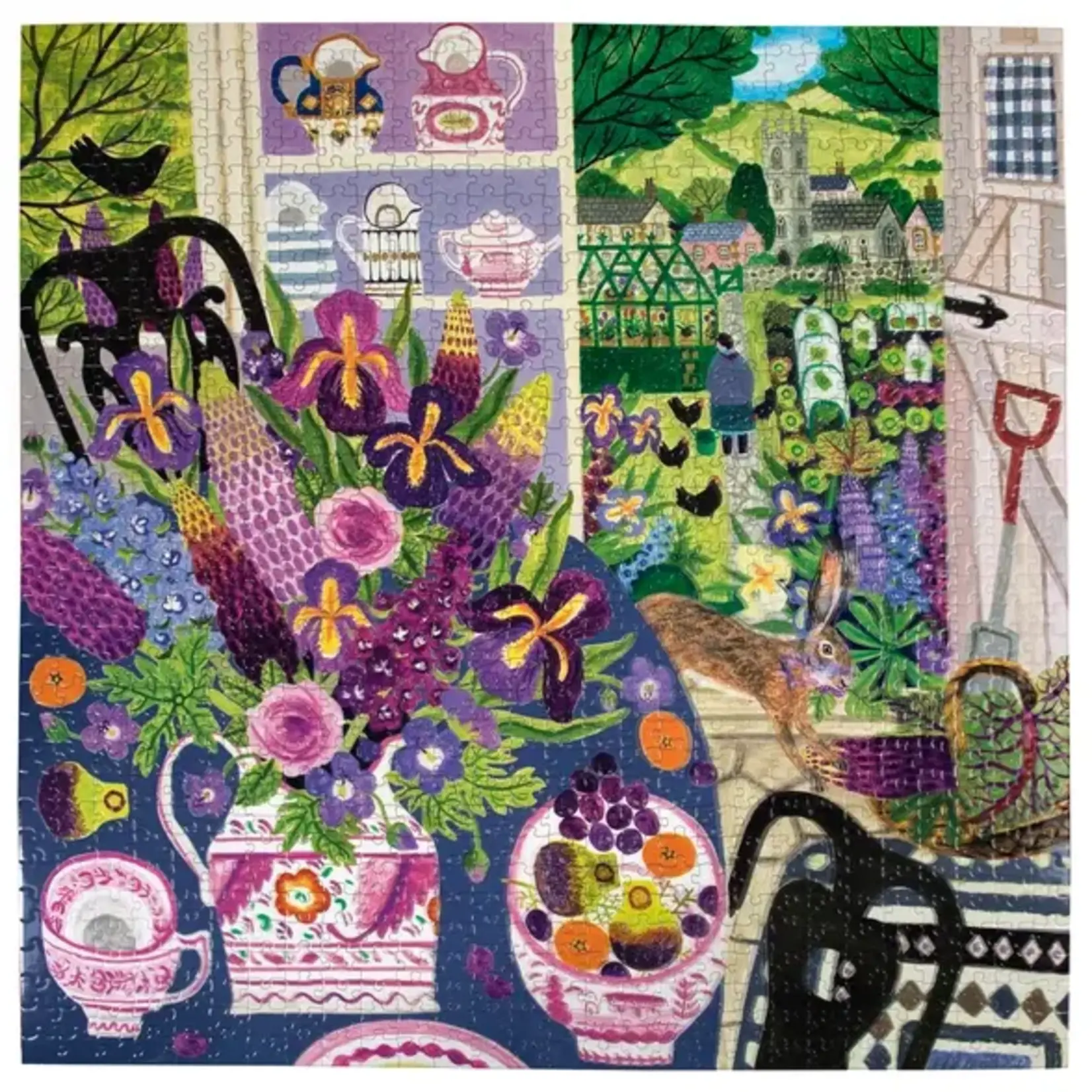 eeboo Lavender Kitchen 1000 Piece Puzzle