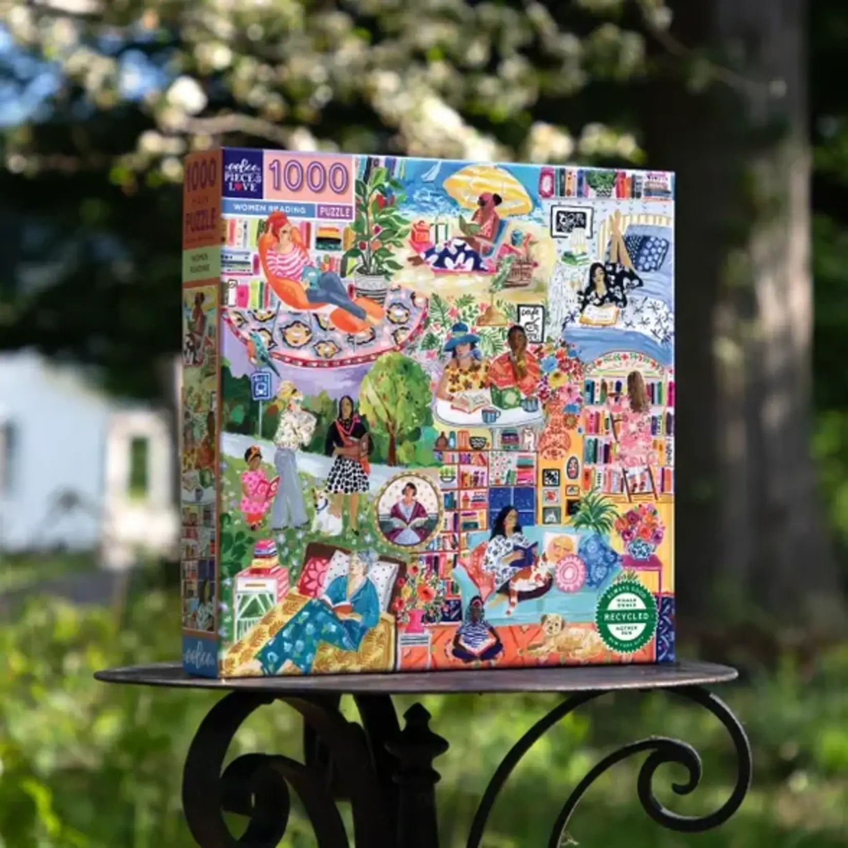 eeboo Women Reading 1000 Piece Puzzle