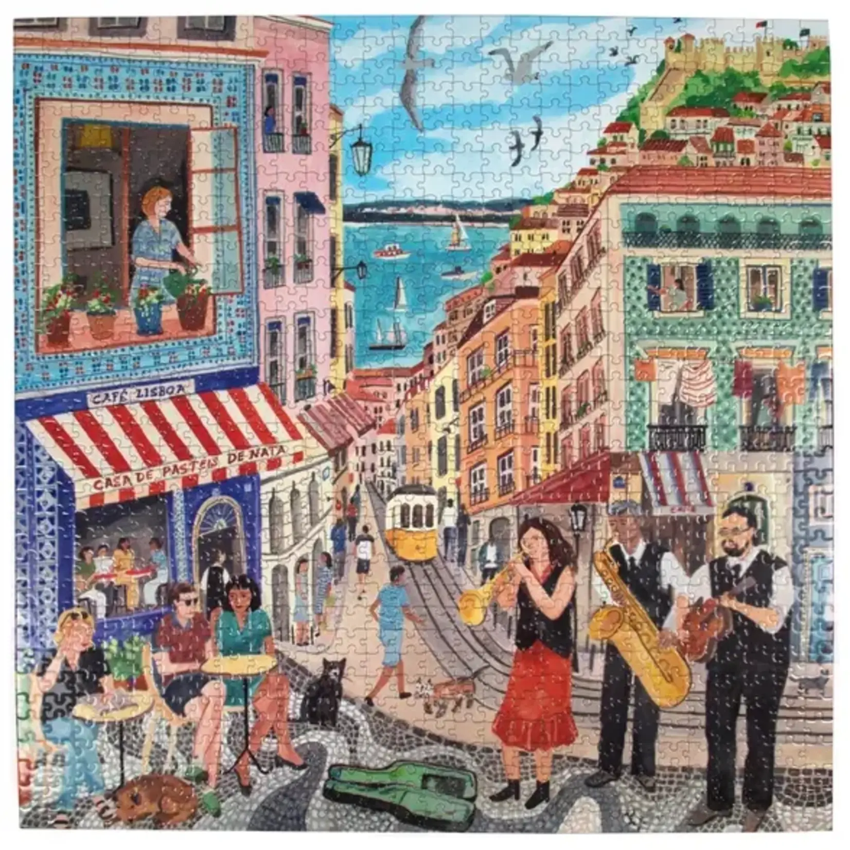 eeboo Lisbon 1000 Piece Puzzle