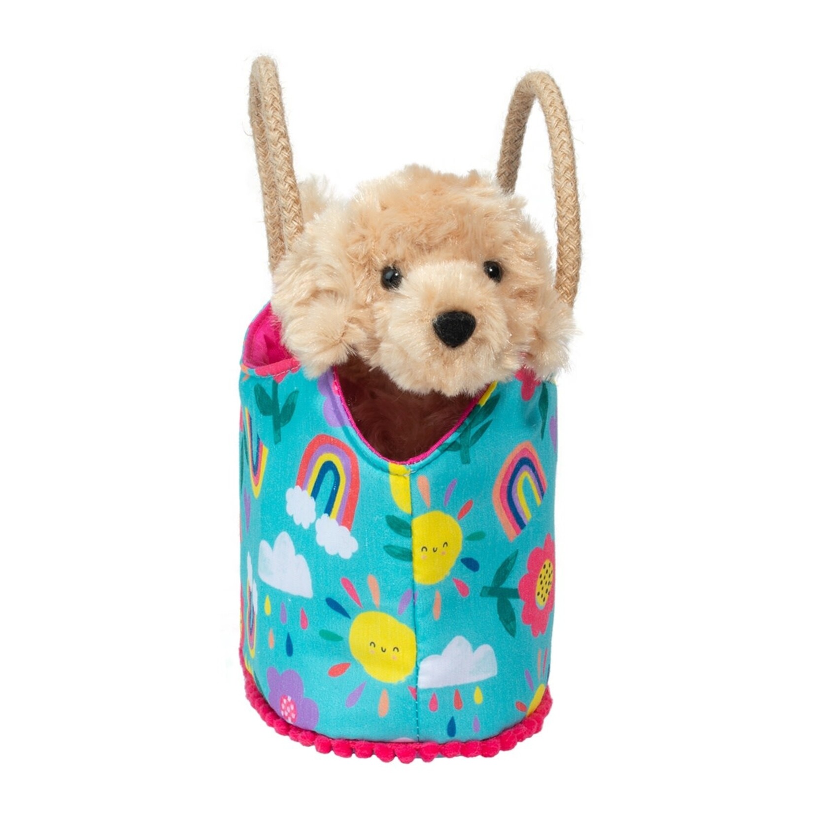 Douglas Toys Happy Day Sassy Sak with Golden Retriever