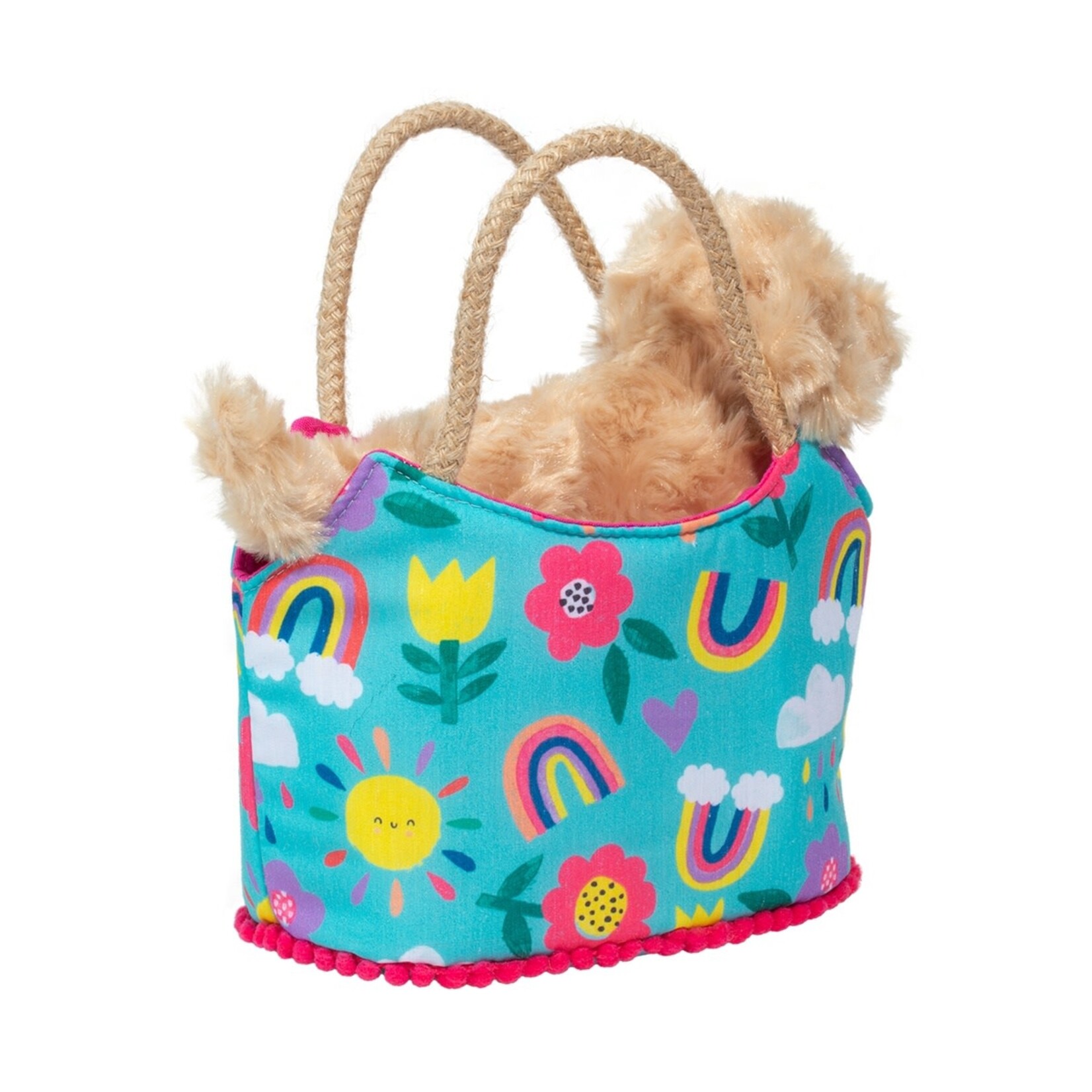 Douglas Toys Happy Day Sassy Sak with Golden Retriever