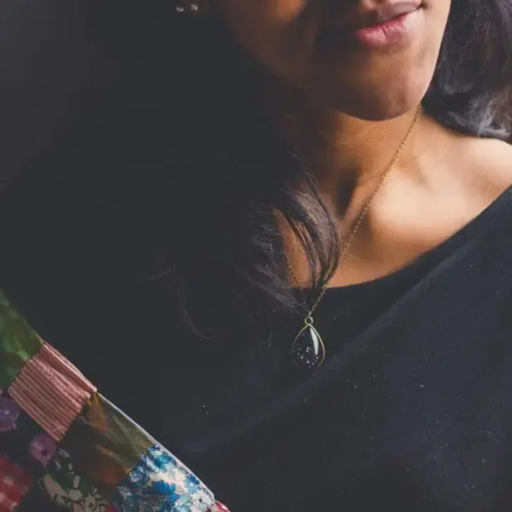 Drops in Cosmic Ocean Necklace Jwst